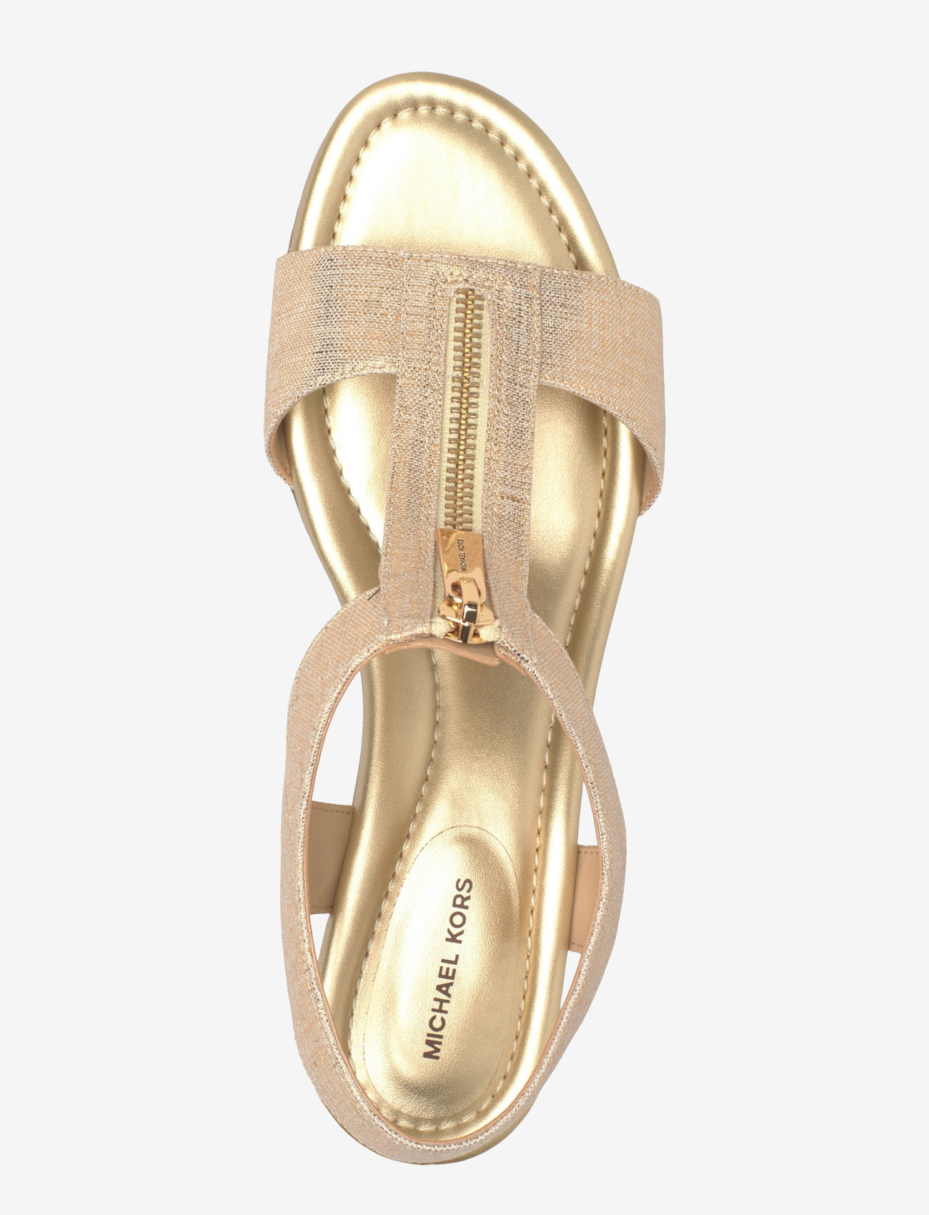 Michael Kors - WEDGE - sandaler med hæl - pale gold - 3