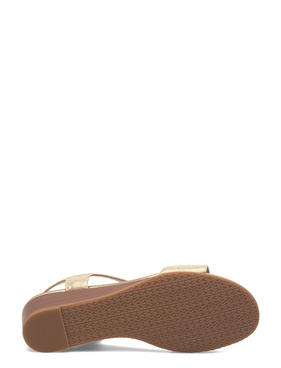 Michael Kors - WEDGE - sandaler med hæl - pale gold - 4