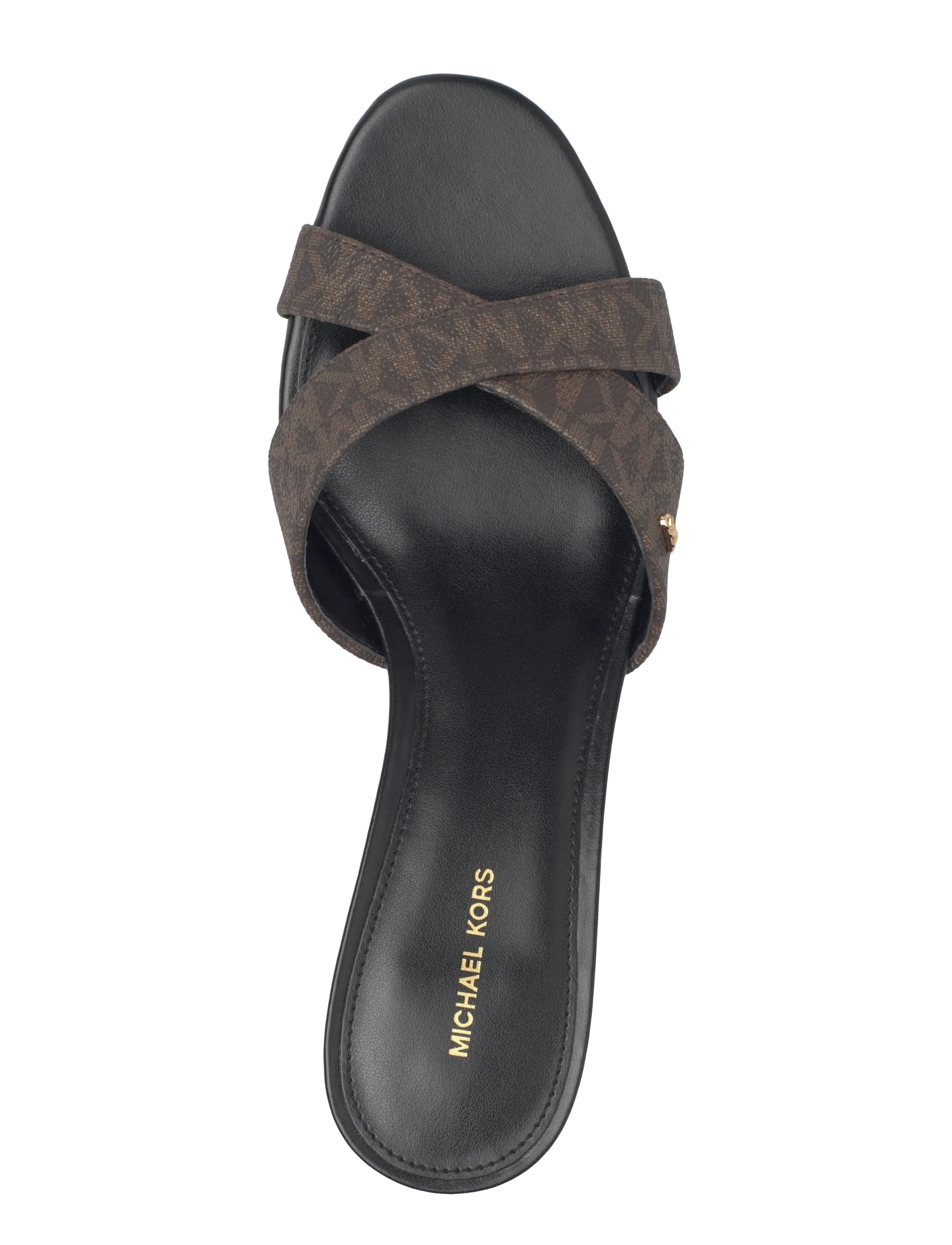 Michael Kors - SINGLE SOLE - sandały na obcasie - brown - 3