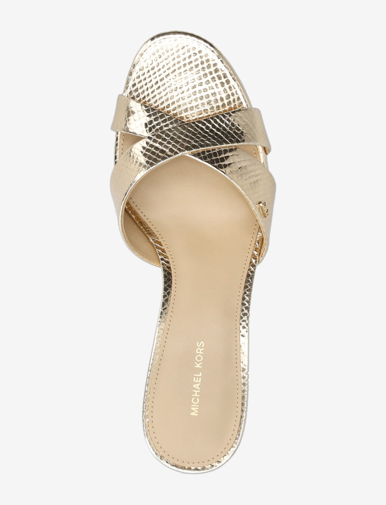 Michael Kors - DRESS - lahtised kontsakingad - pale gold - 3