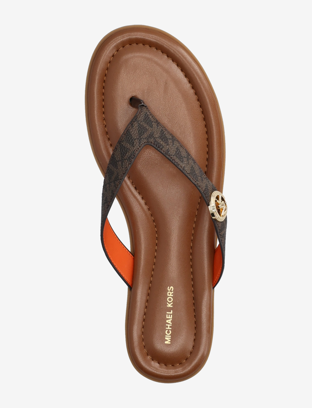 Michael Kors - FLAT - sandales plates - brown - 3
