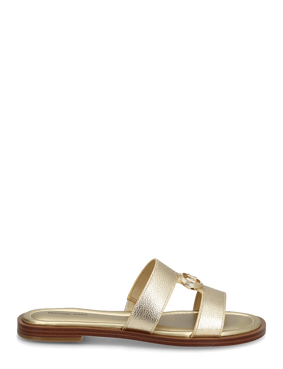 Michael Kors - FLAT - flache sandalen - pale gold - 1