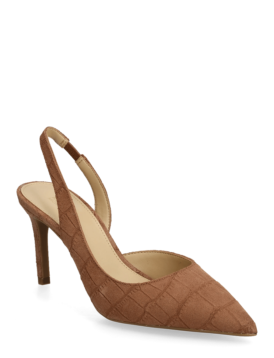 Michael Kors - DRESS - kontsaga slingback-kingad - luggage - 0