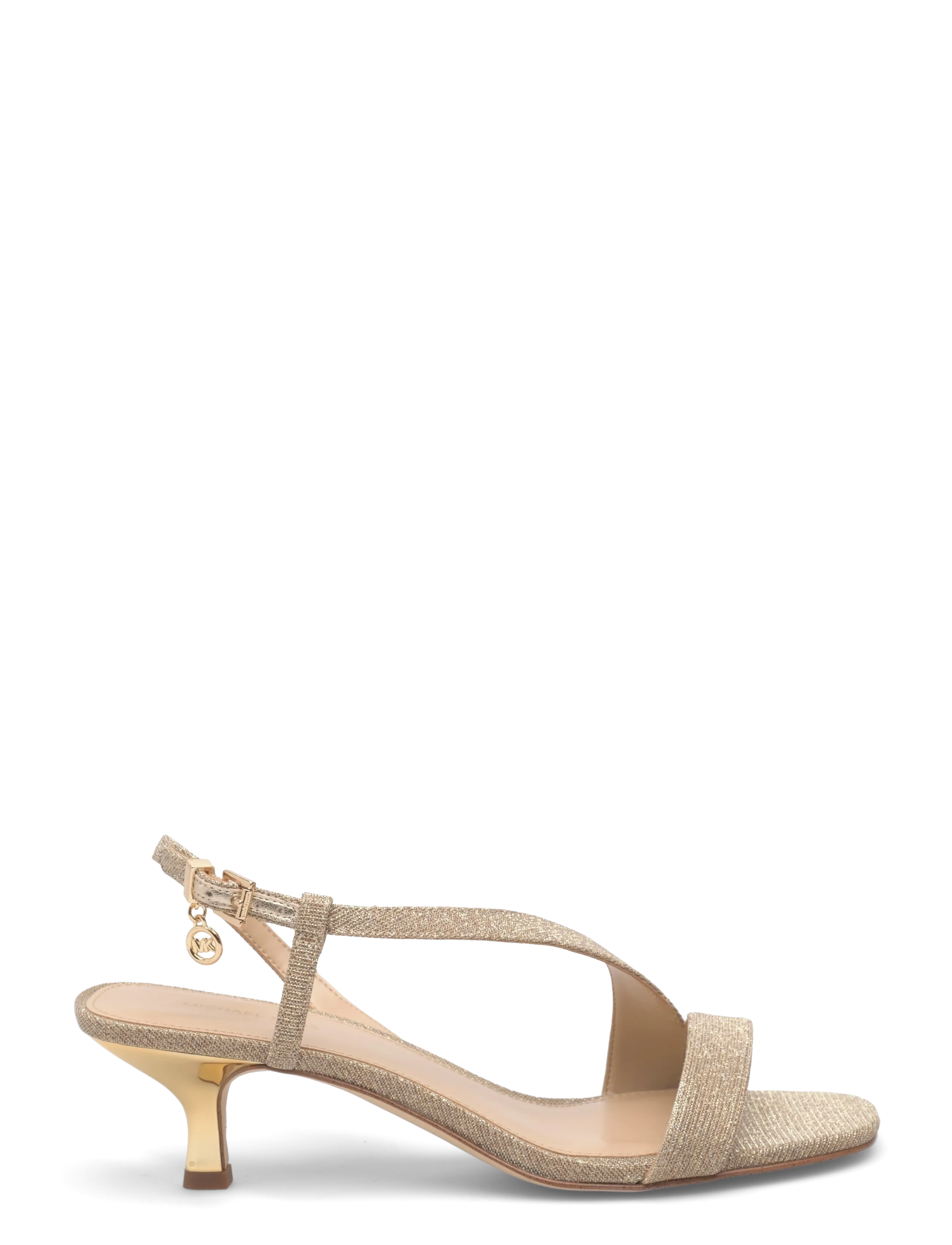 Michael Kors - SINGLE SOLE - sandaler med hæl - pale gold - 1