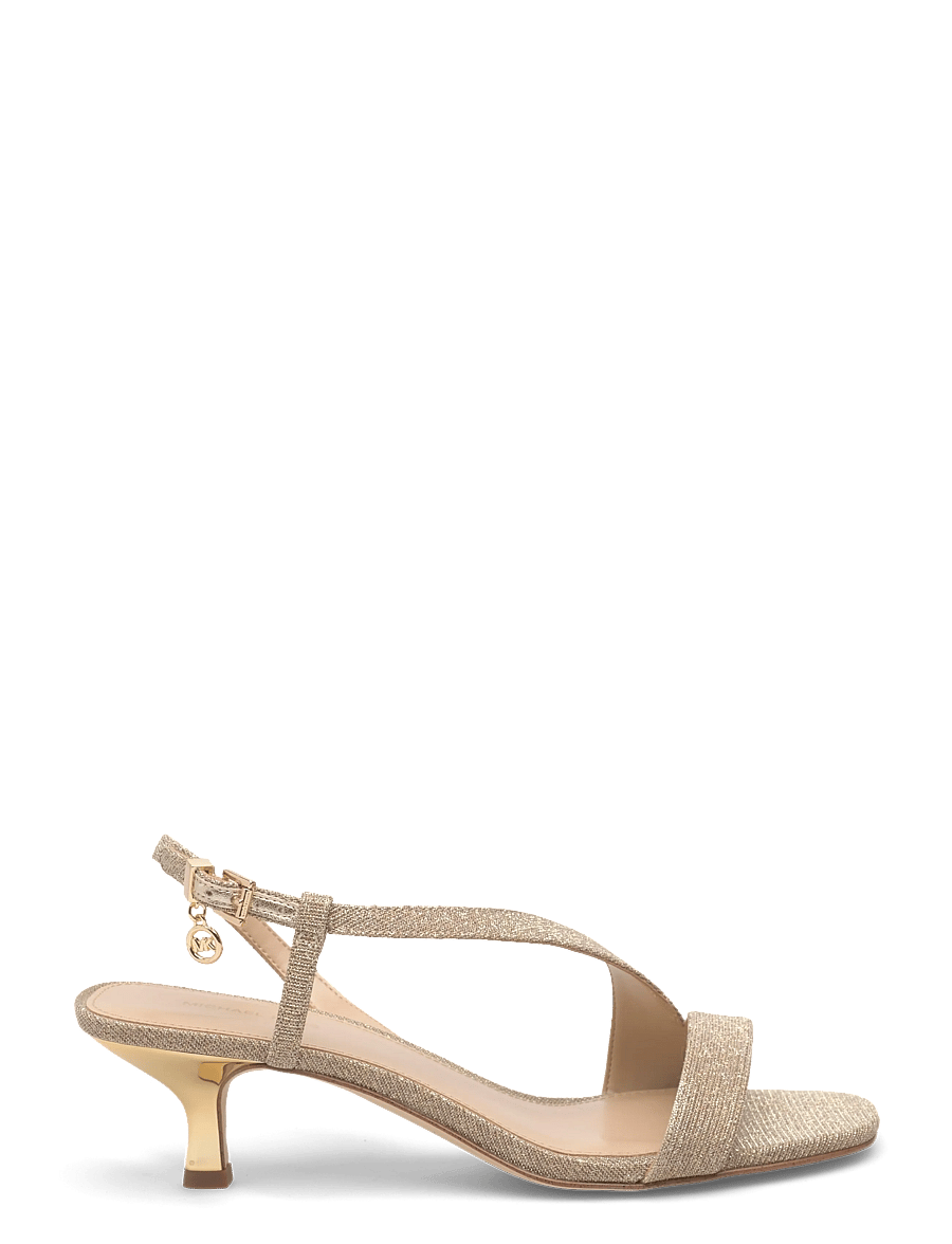 Michael Kors - SINGLE SOLE - sandaler med hæl - pale gold - 1