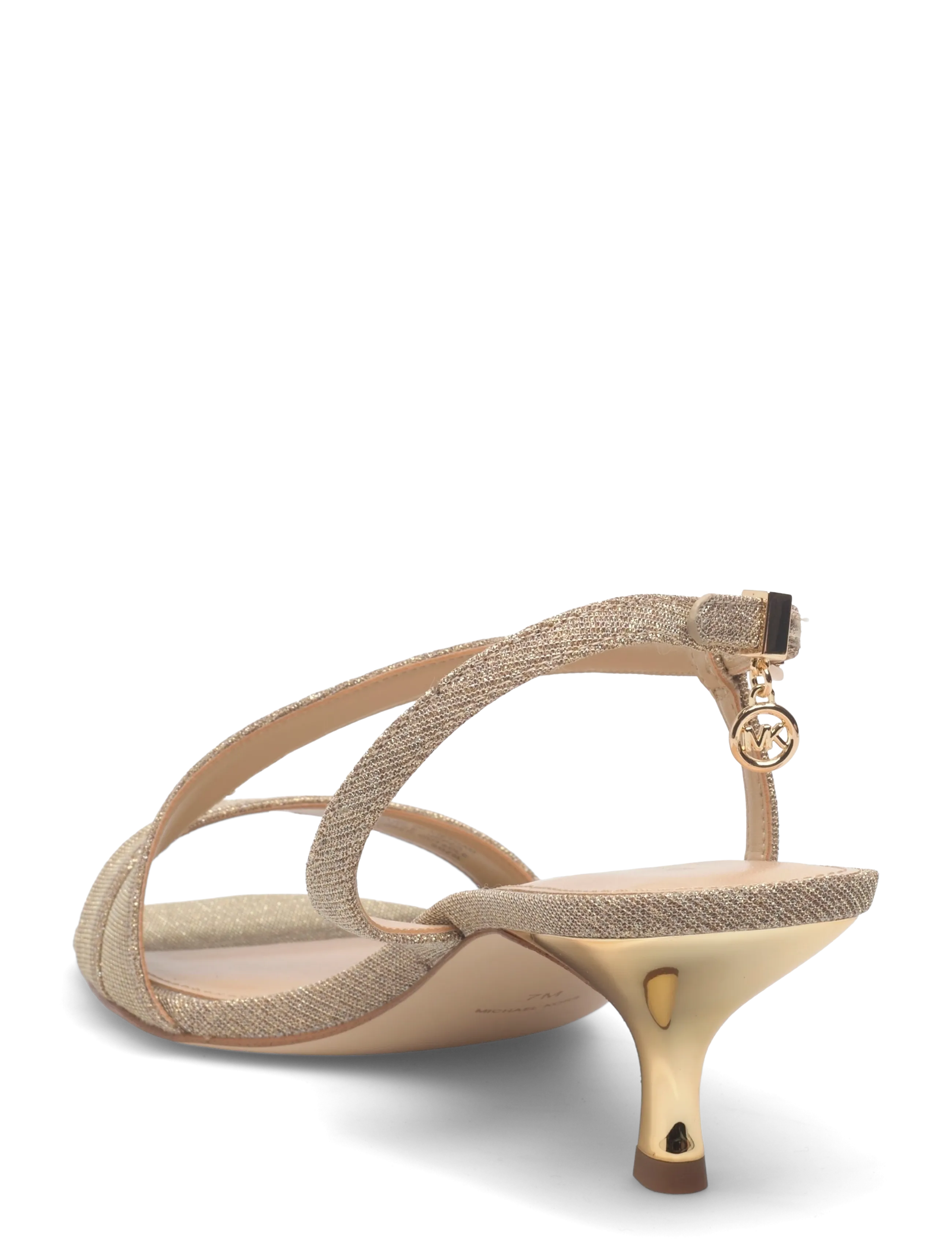 Michael Kors - SINGLE SOLE - sandaler med hæl - pale gold - 2