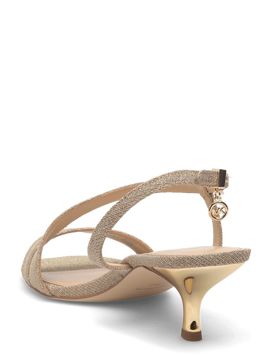 Michael Kors - SINGLE SOLE - sandaler med hæl - pale gold - 2