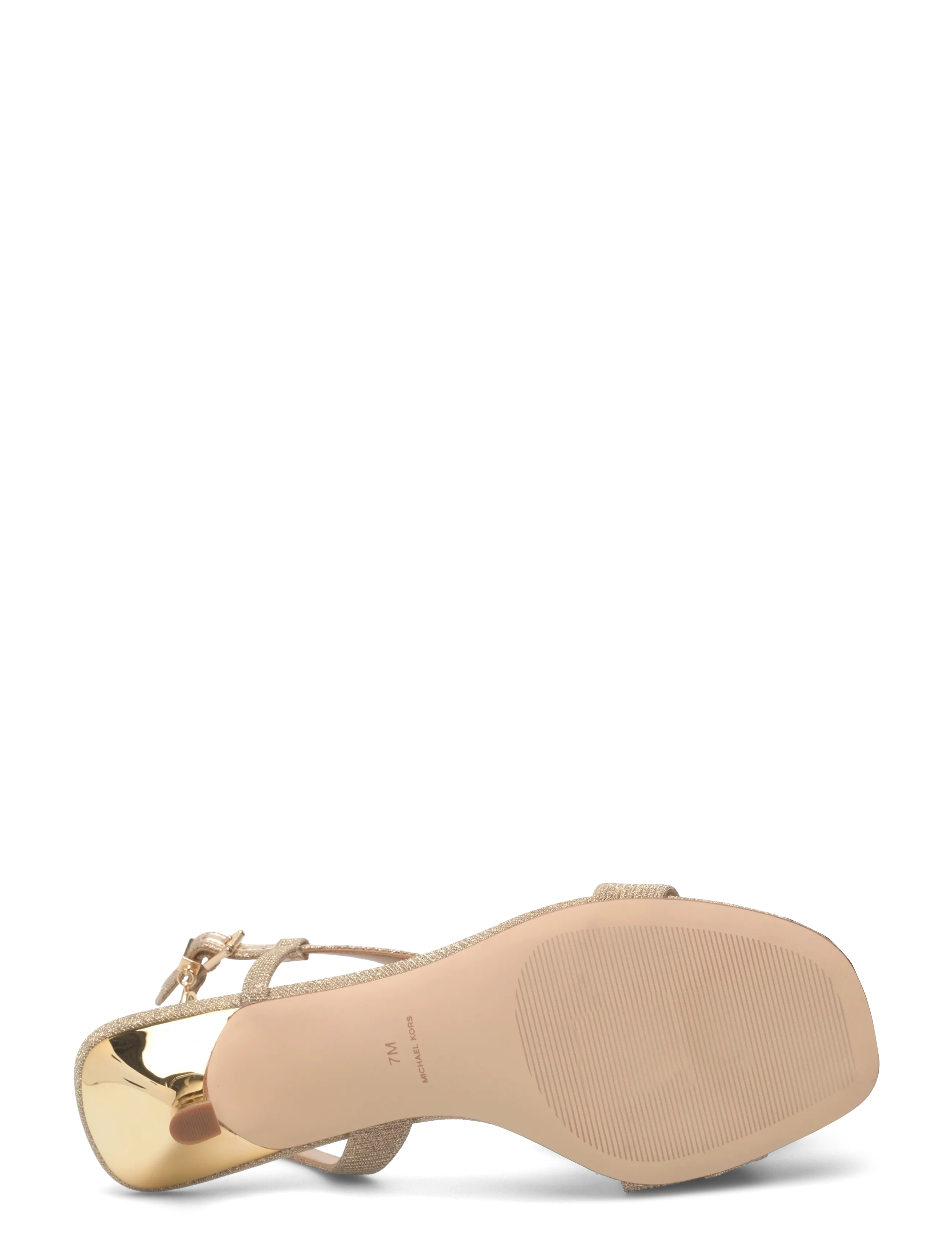 Michael Kors - SINGLE SOLE - sandaler med hæl - pale gold - 4