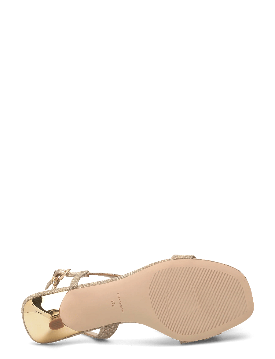 Michael Kors - SINGLE SOLE - sandaler med hæl - pale gold - 4