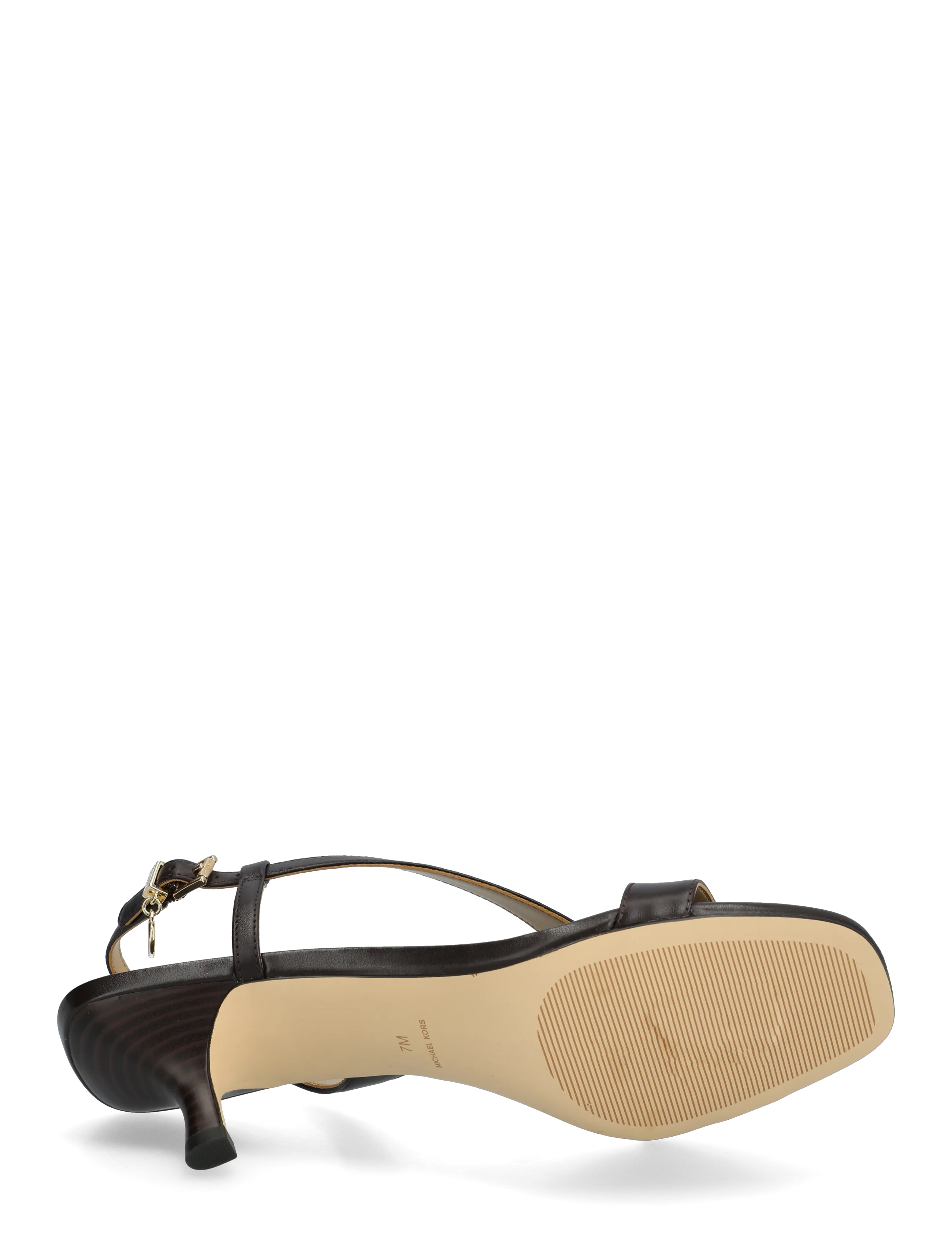 Michael Kors - SINGLE SOLE - lahtised kontsakingad - chocolate - 4