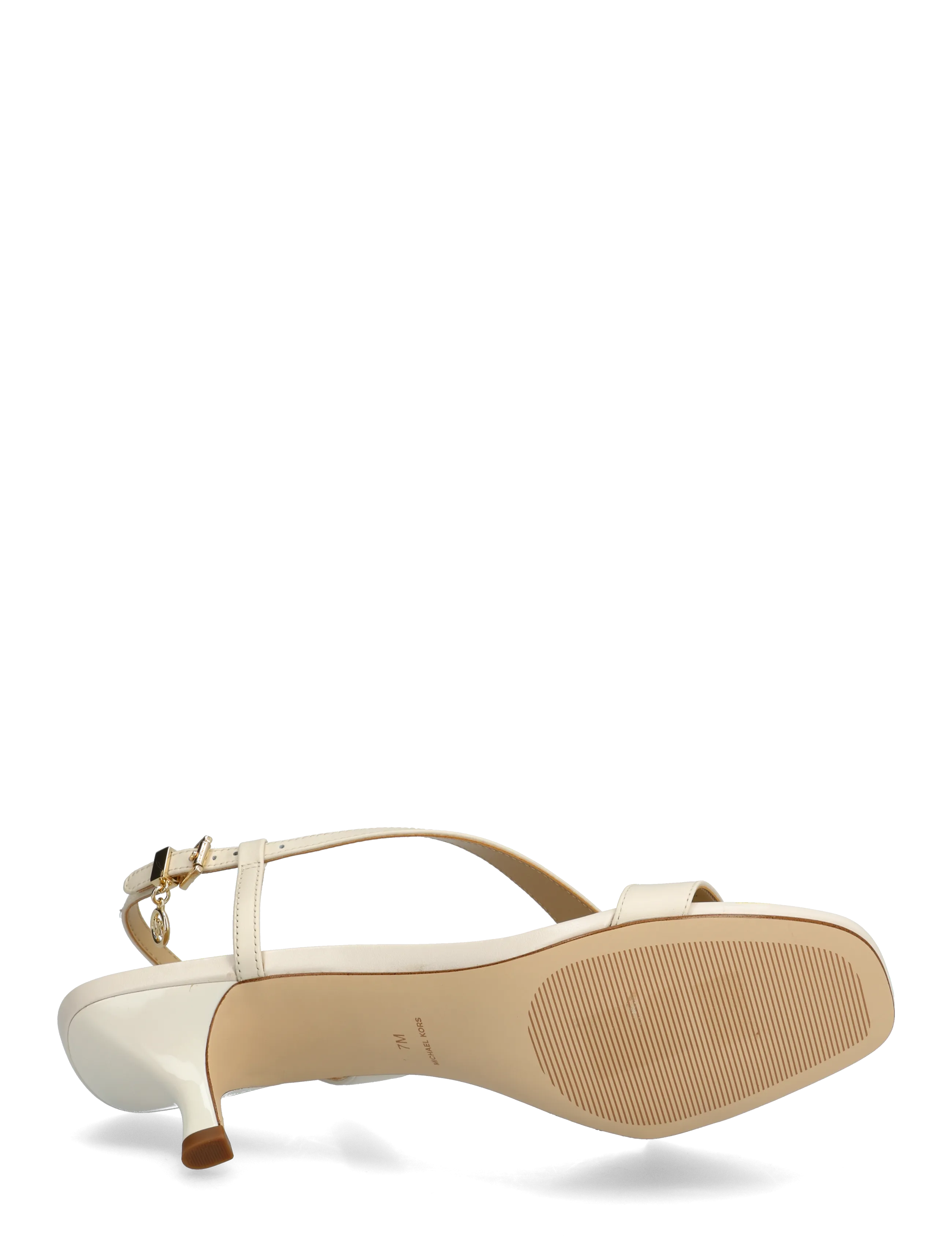 Michael Kors - SINGLE SOLE - kontsaga sandaalid - lt cream - 4