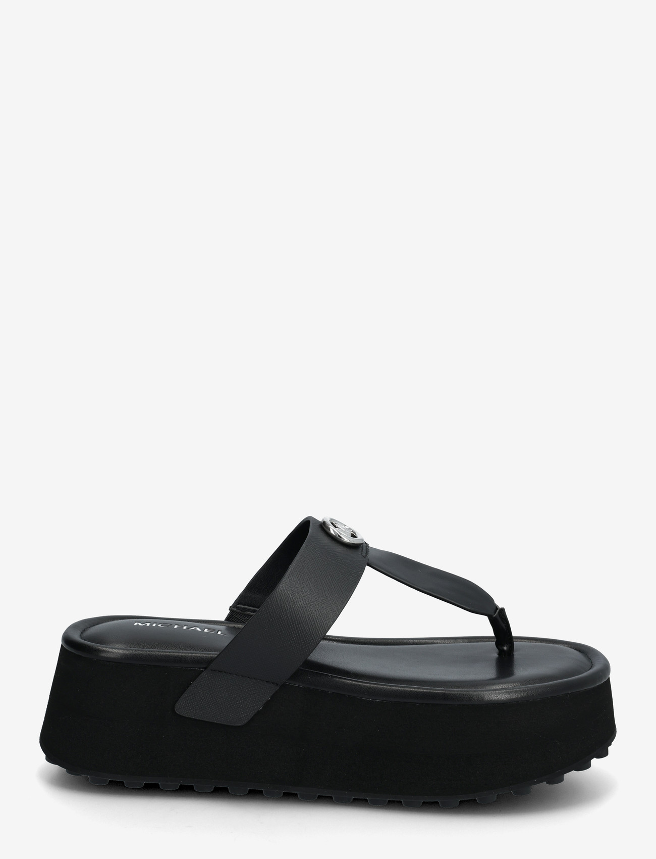Michael Kors - WEDGE - plateau-sandalen - black - 1