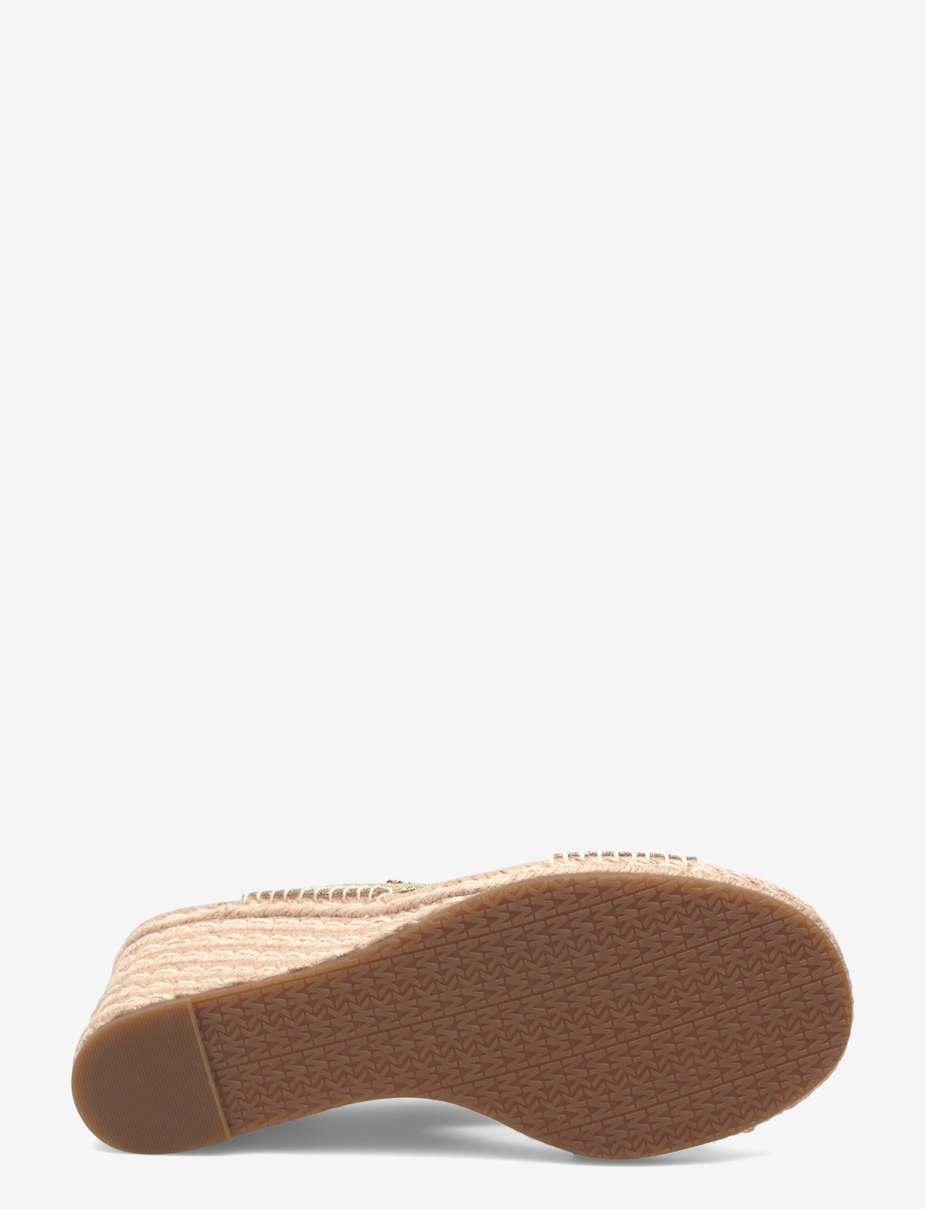 Michael Kors - WEDGE - espadrilles mit absatz - pale gold - 4
