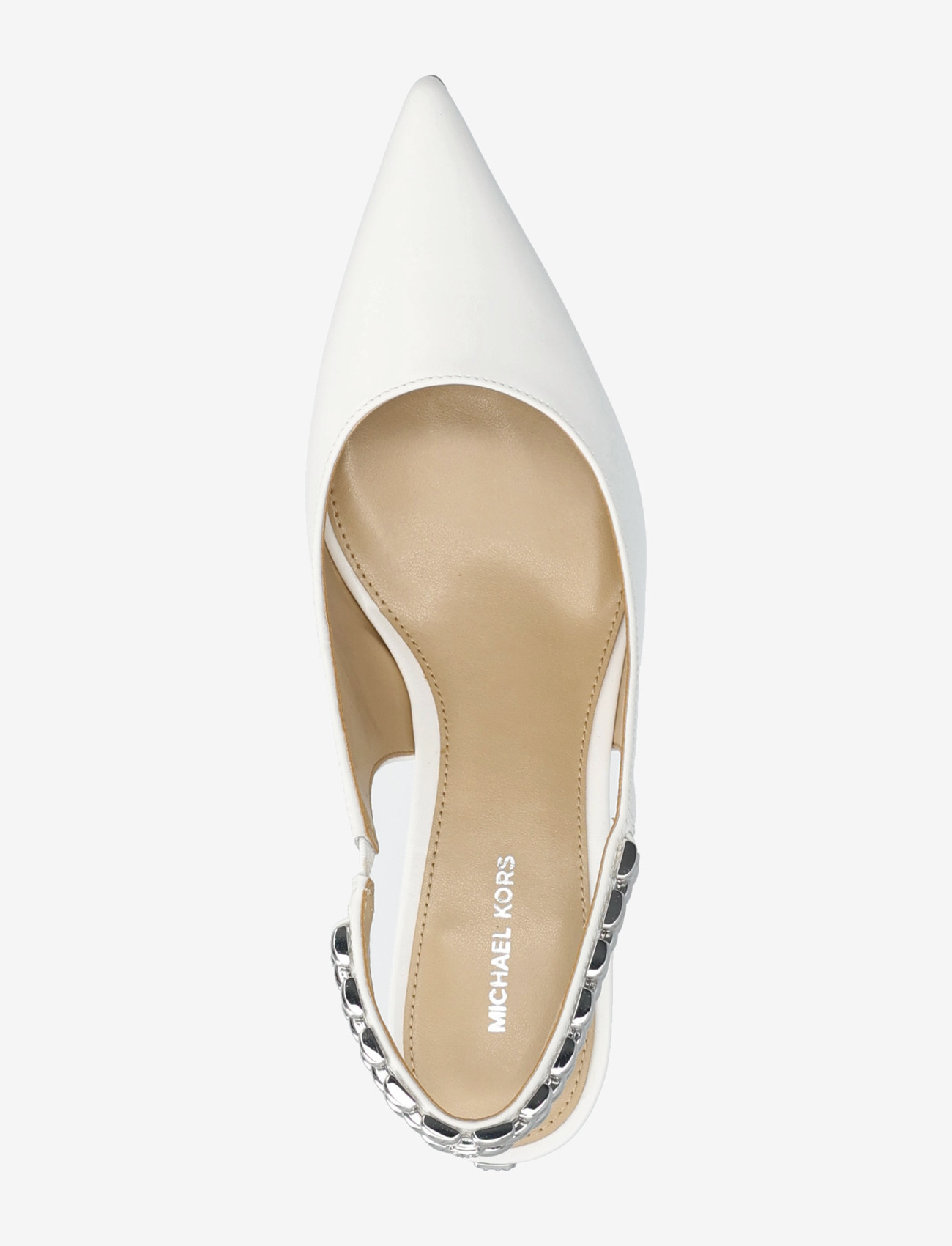 Michael Kors - DRESS - slingbacks med hæl - optic white - 3