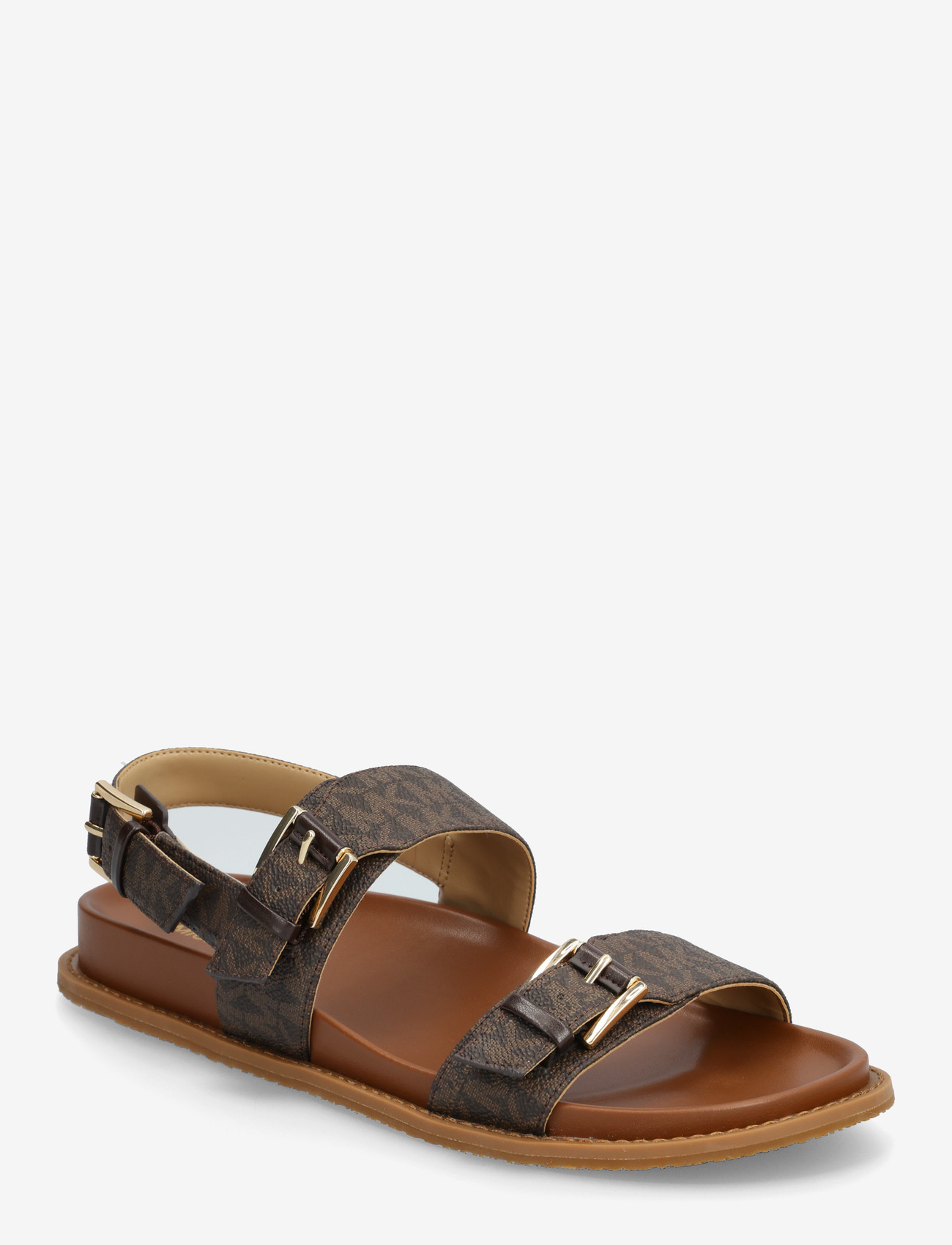 Michael Kors - FLAT - flache sandalen - brown - 0