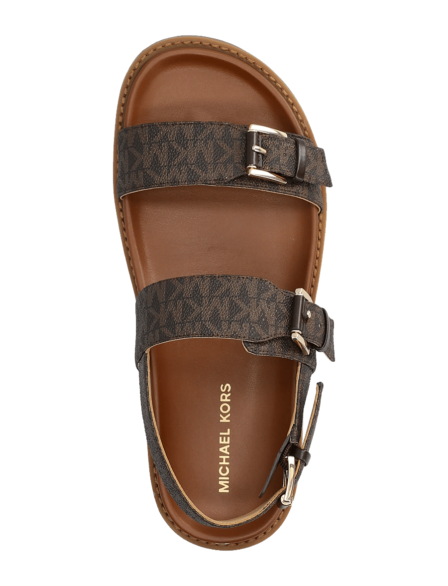 Michael Kors - FLAT - flache sandalen - brown - 3