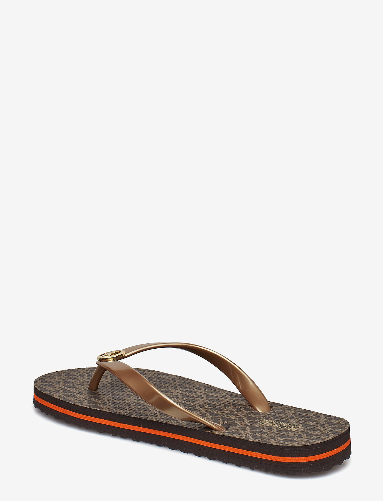 Michael Kors - MK FLIP FLOP STRIPE EVA - brown - 4