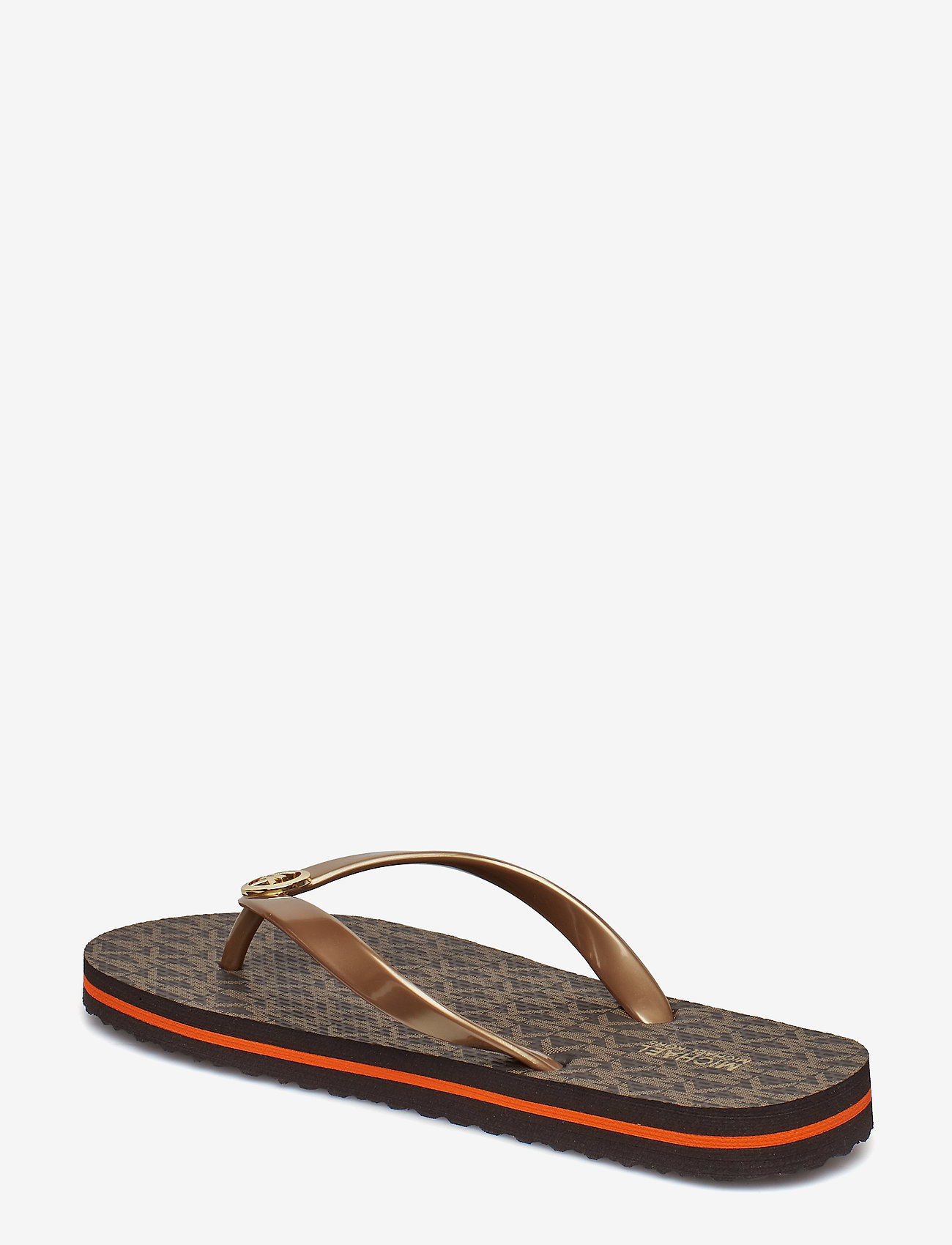 Michael Kors - MK FLIP FLOP STRIPE EVA - brown - 5