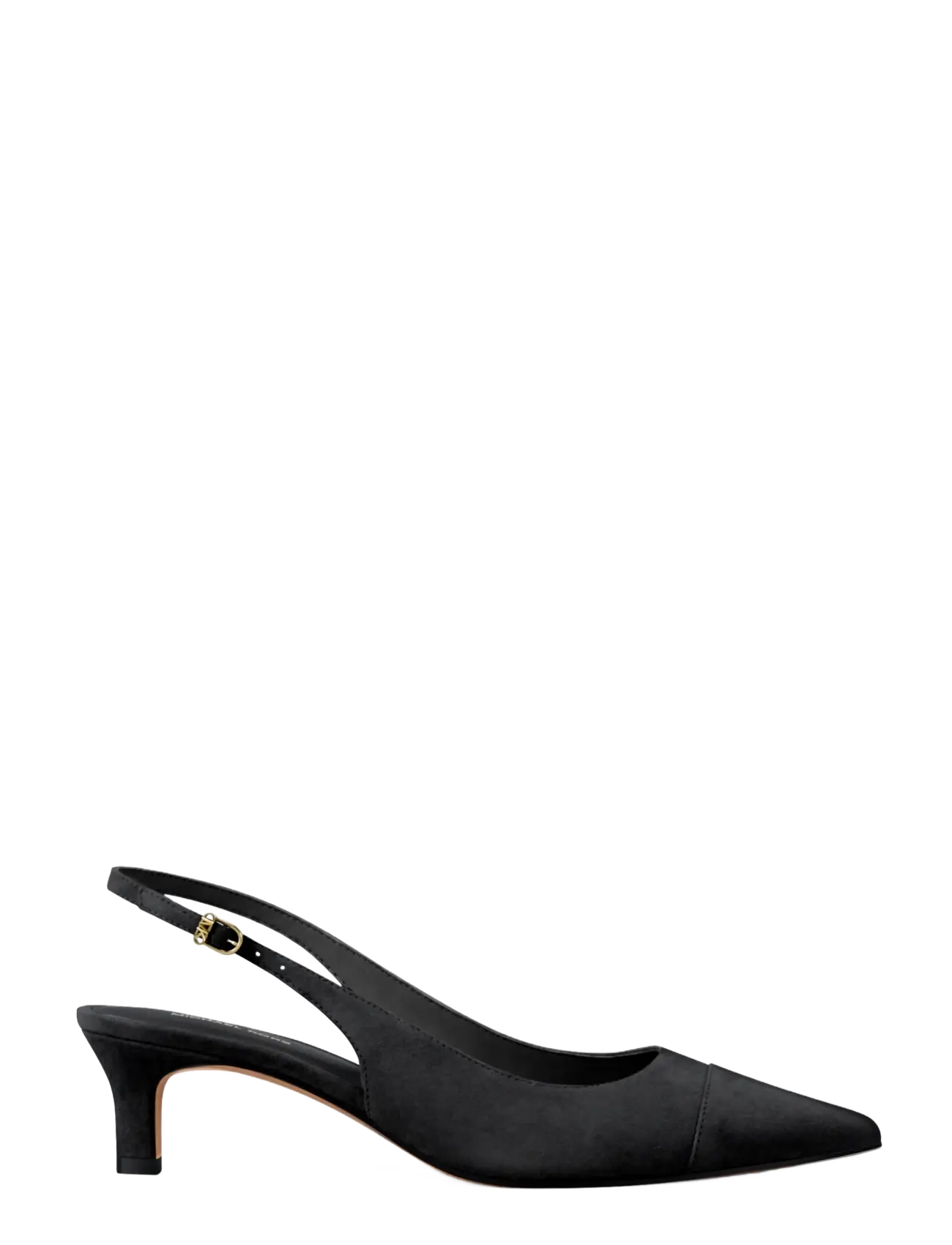 Michael Kors Shoes, Kvinder, Slingback Kitten Heel Pumps, Sort, Str: 41