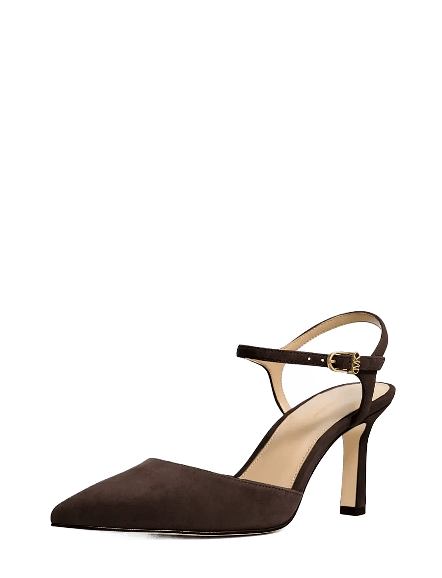 Michael Kors - AMARA MID PUMP - kontsaga slingback-kingad - chocolate - 2