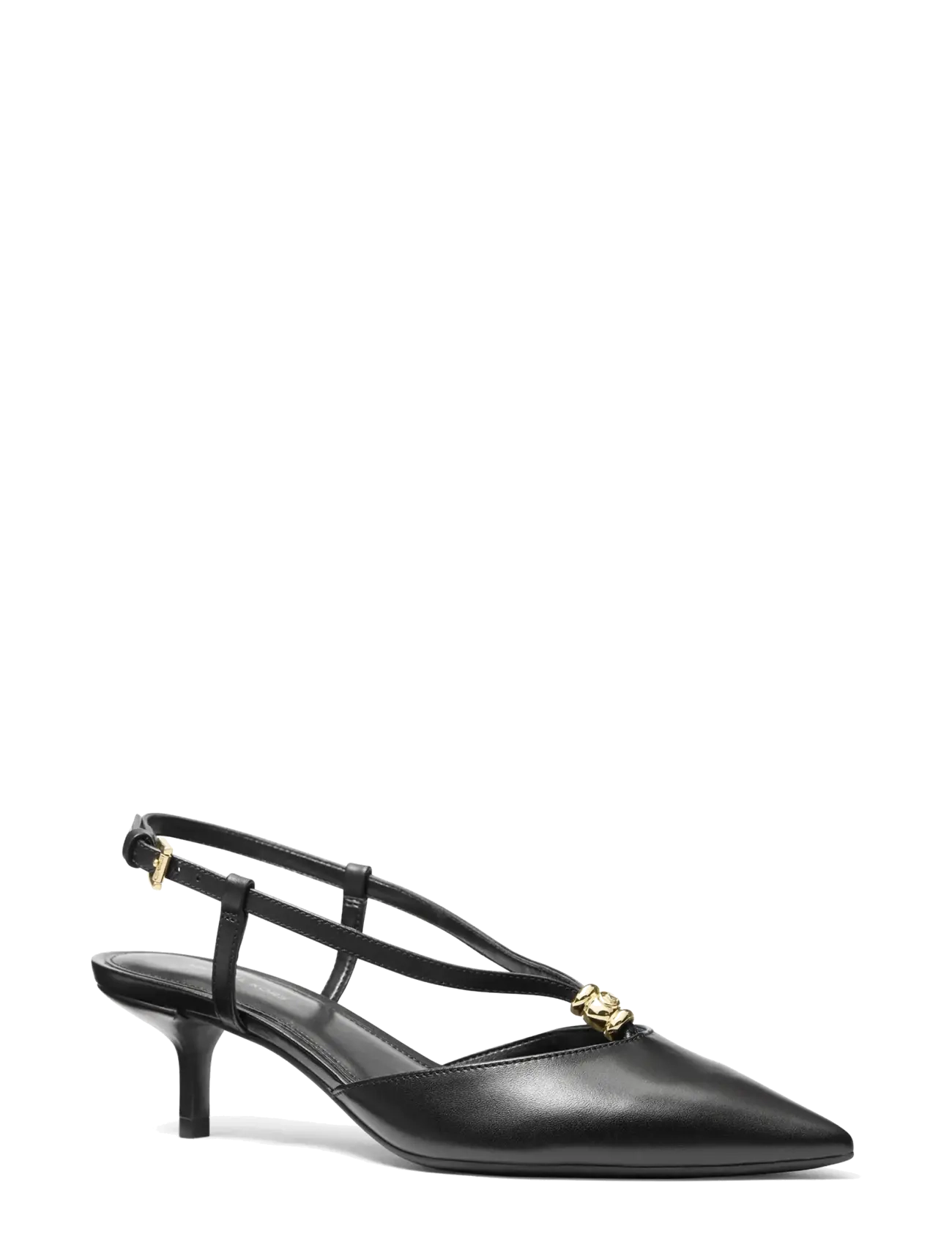 Michael Kors - CHERIE FLEX MID PUMP - slingbacks med hæle - black - 1