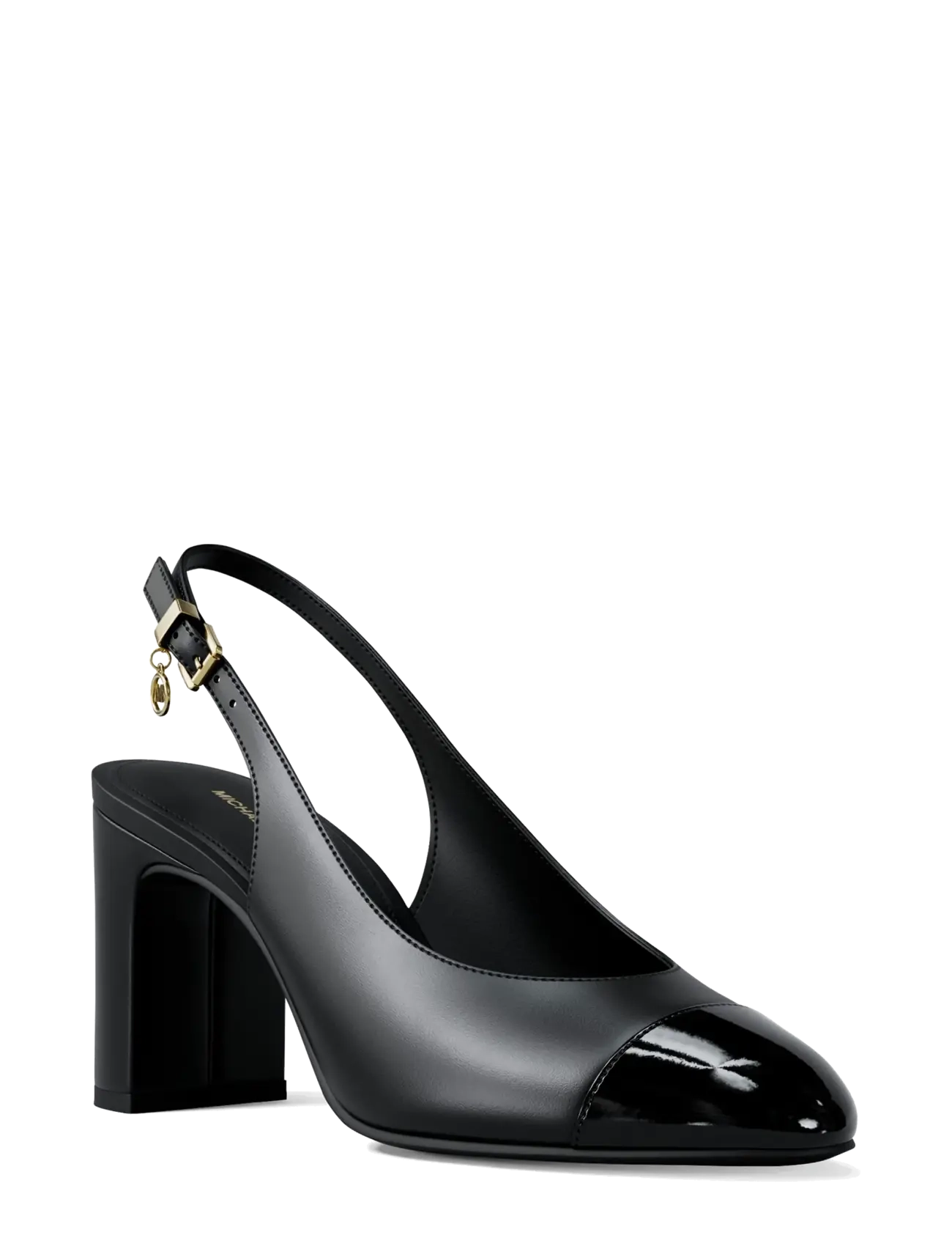 Michael Kors - PIPER FLEX SLING PUMP - slingbacks med hæle - black - 1