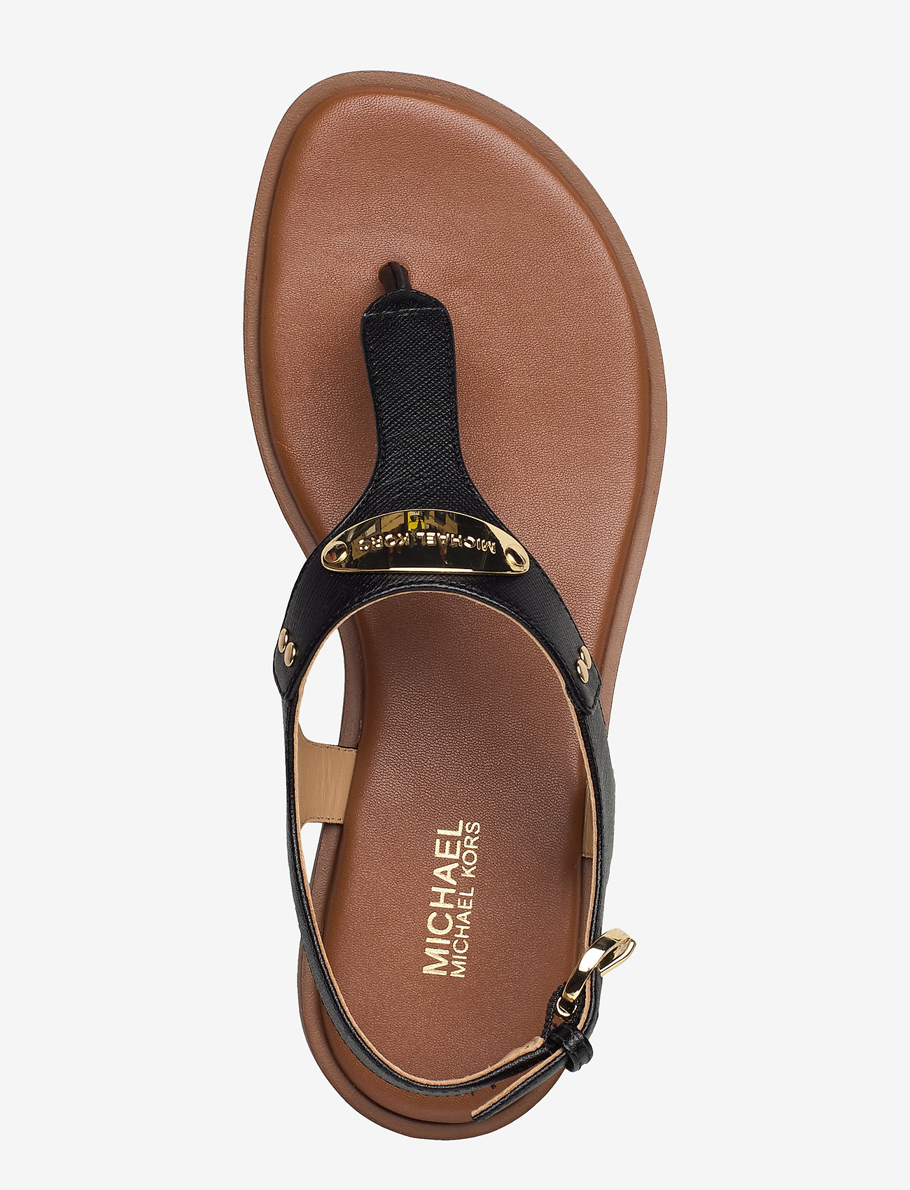 Michael Kors - MK PLATE THONG - black - 3