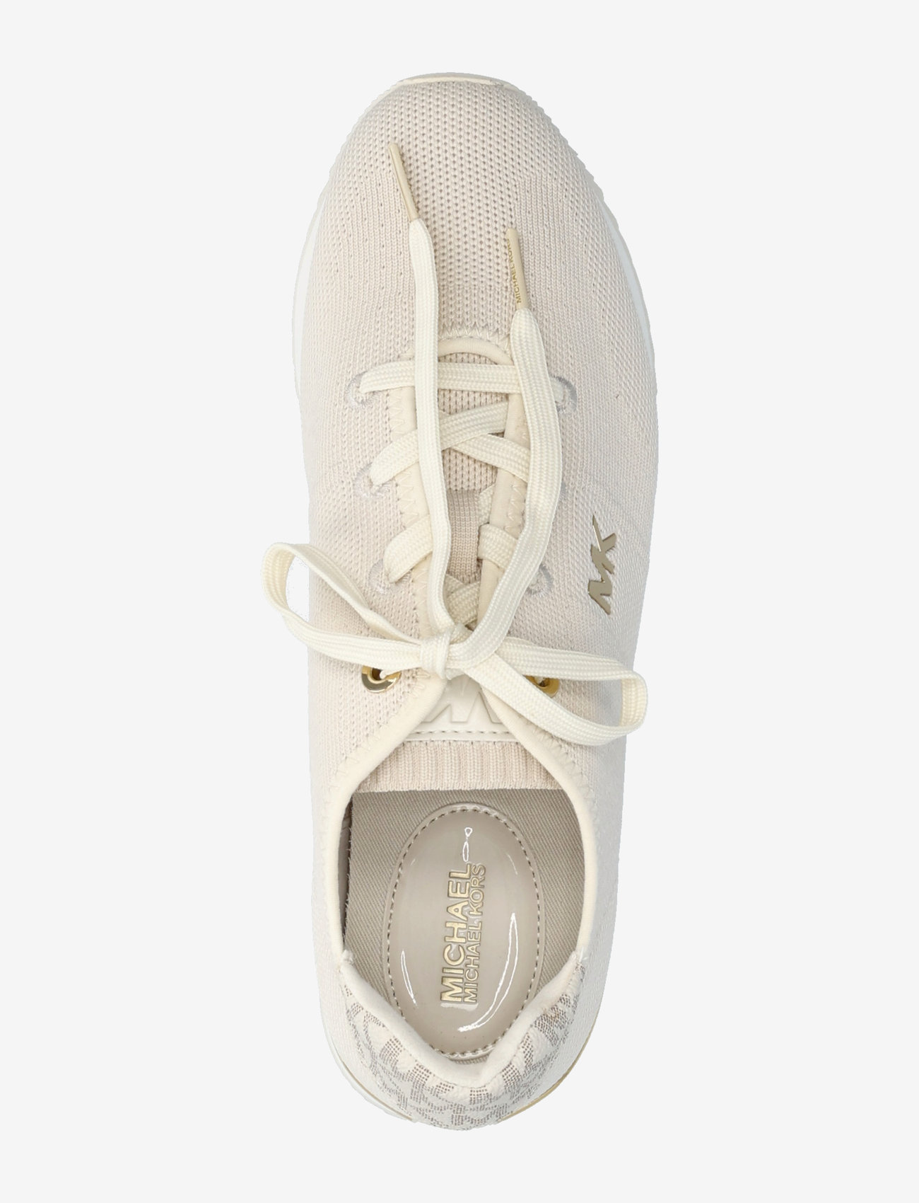 Michael Kors - MONIQUE KNIT TRAINER - low top sneakers - cream - 3