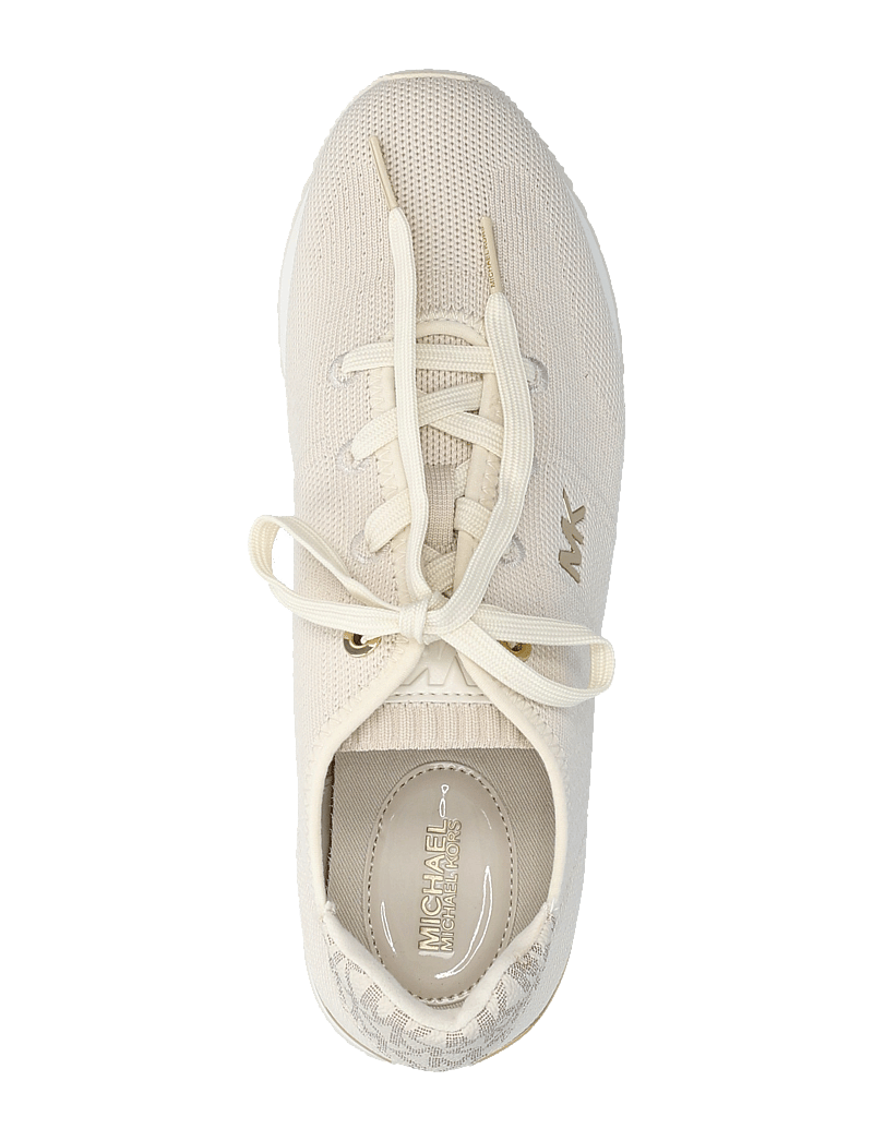 Michael Kors - MONIQUE KNIT TRAINER - low top sneakers - cream - 3
