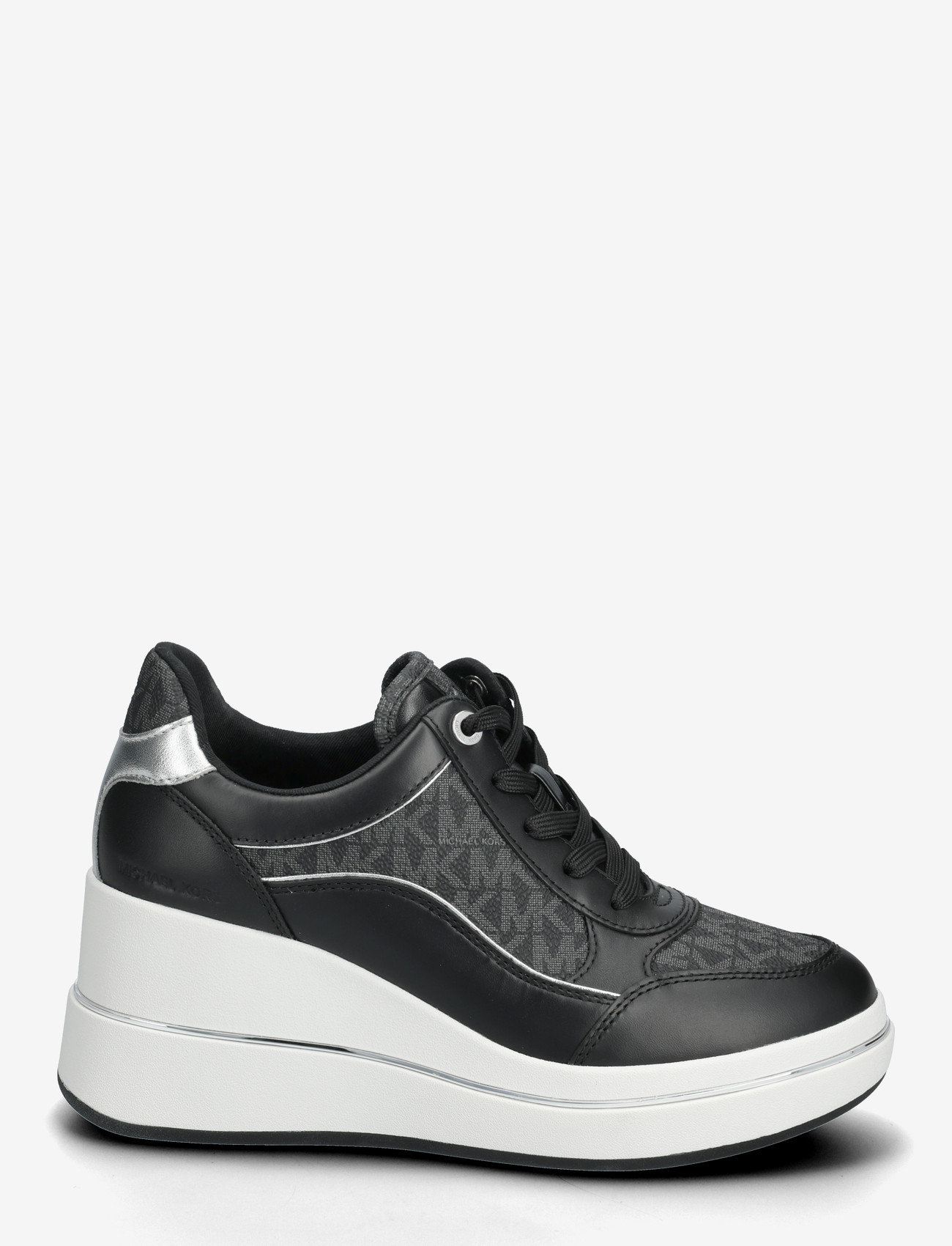 Michael Kors - EMMY WEDGE TRAINER - konfirmationstøj - black - 1