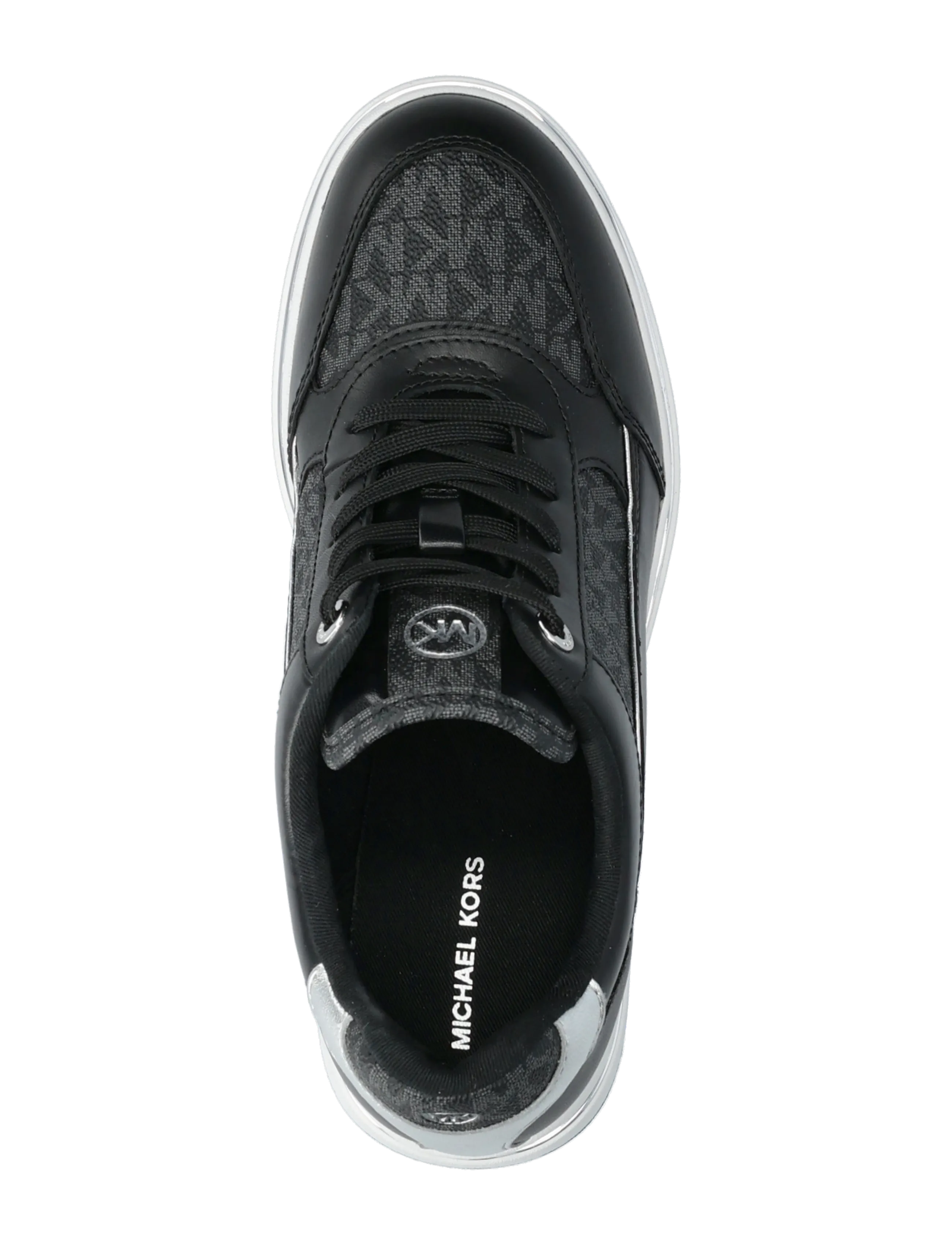 Michael Kors - EMMY WEDGE TRAINER - chunky sneakers - black - 3