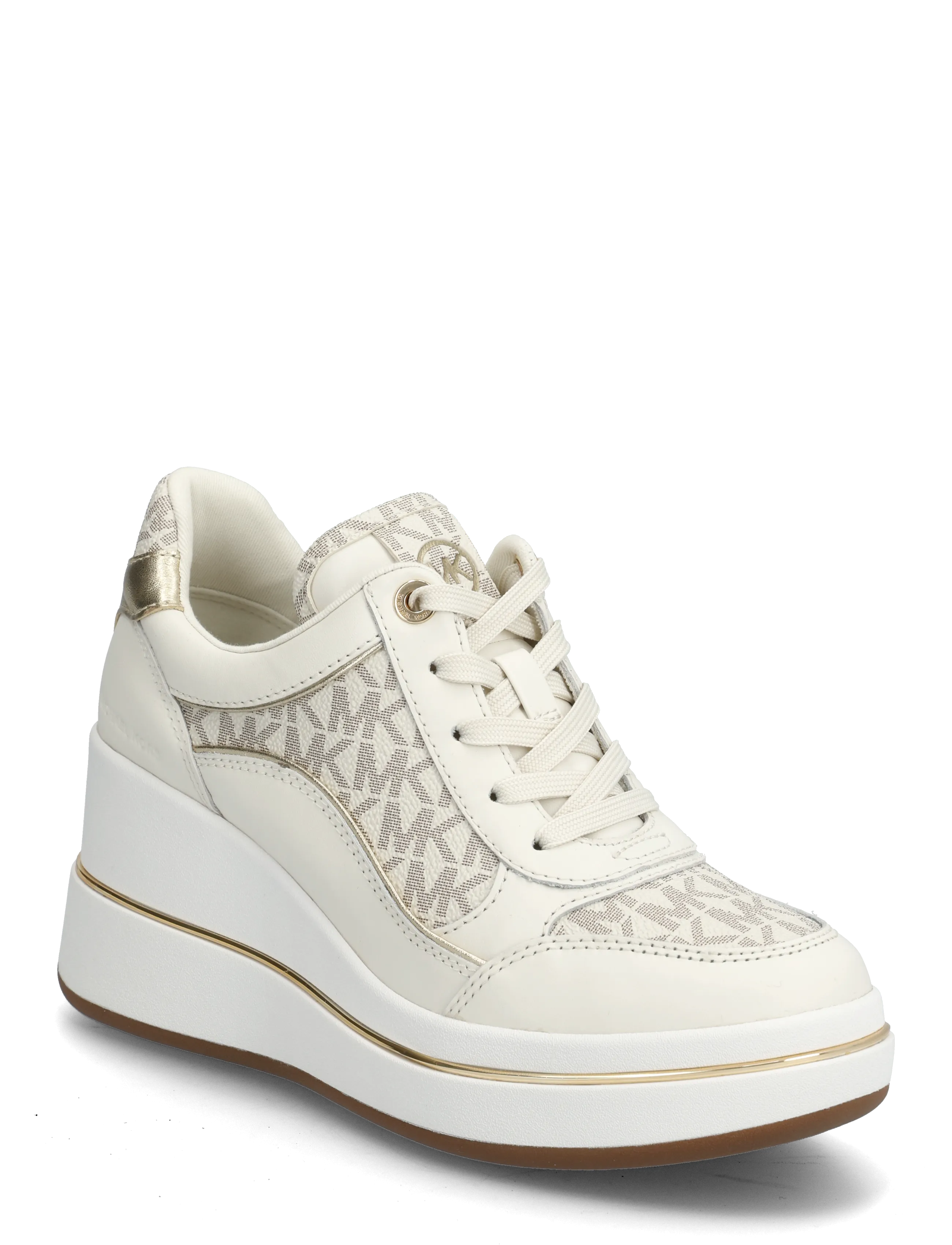 Michael Kors - EMMY WEDGE TRAINER - chunky sneakers - vanilla - 0