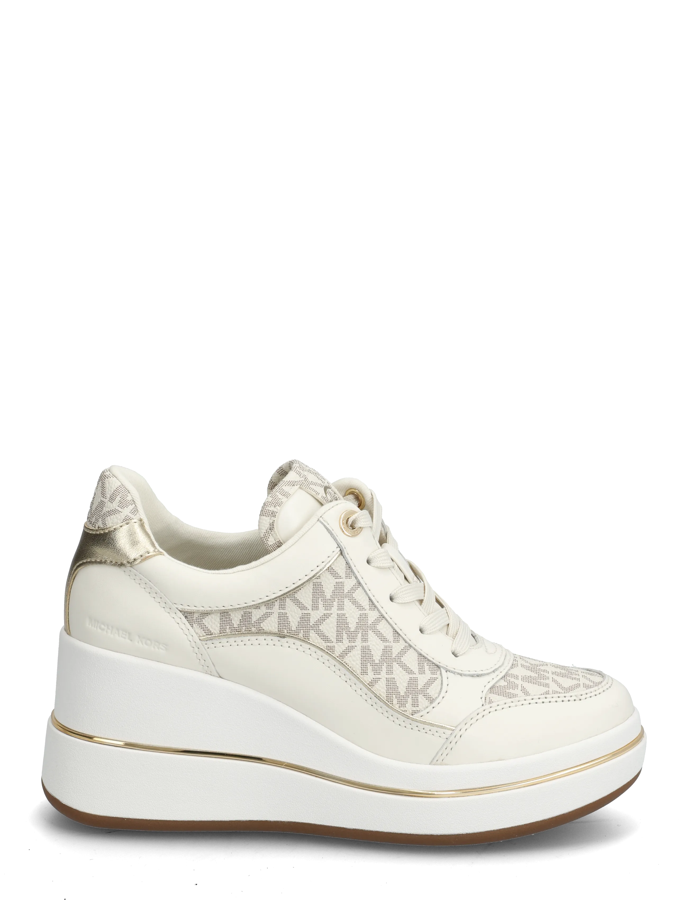 Michael Kors - EMMY WEDGE TRAINER - chunky sneakers - vanilla - 1