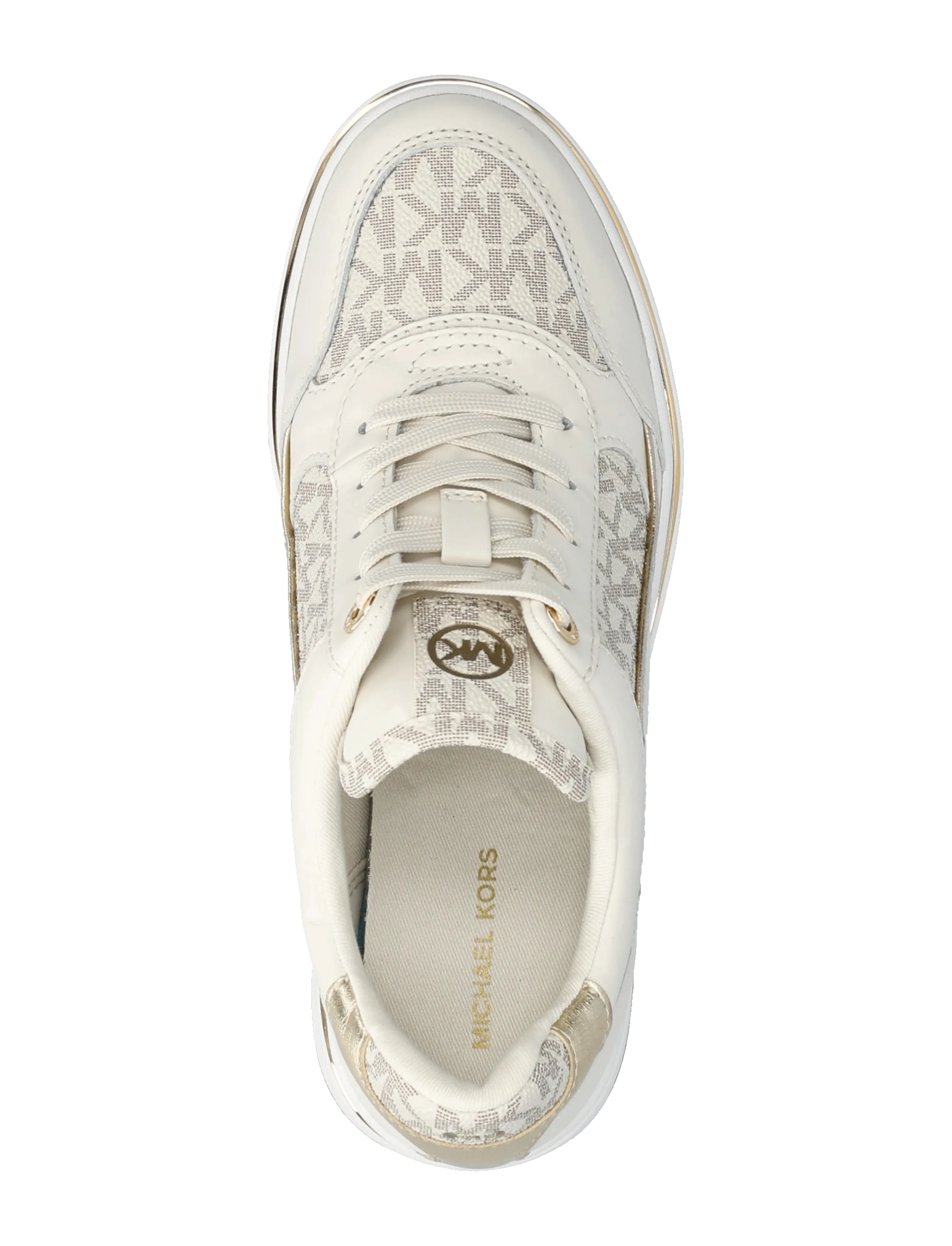 Michael Kors - EMMY WEDGE TRAINER - chunky sneakers - vanilla - 3