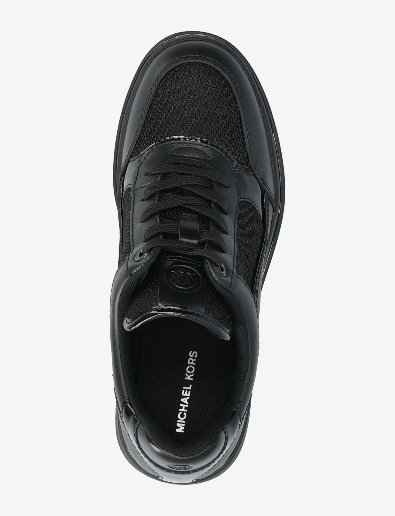 Michael Kors - EMMY WEDGE TRAINER - låga sneakers - black - 3