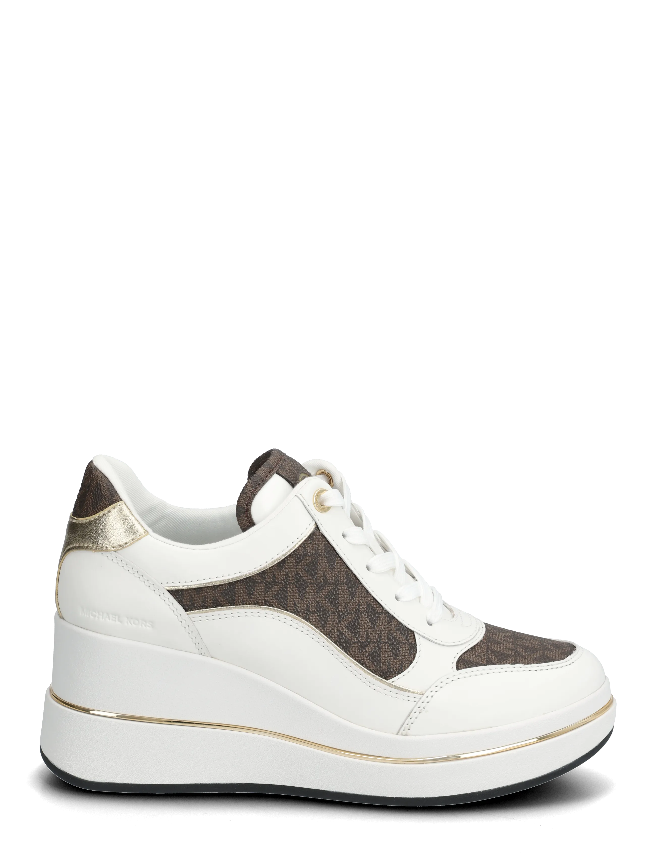 Michael Kors - EMMY WEDGE TRAINER - konfirmation - brown - 1