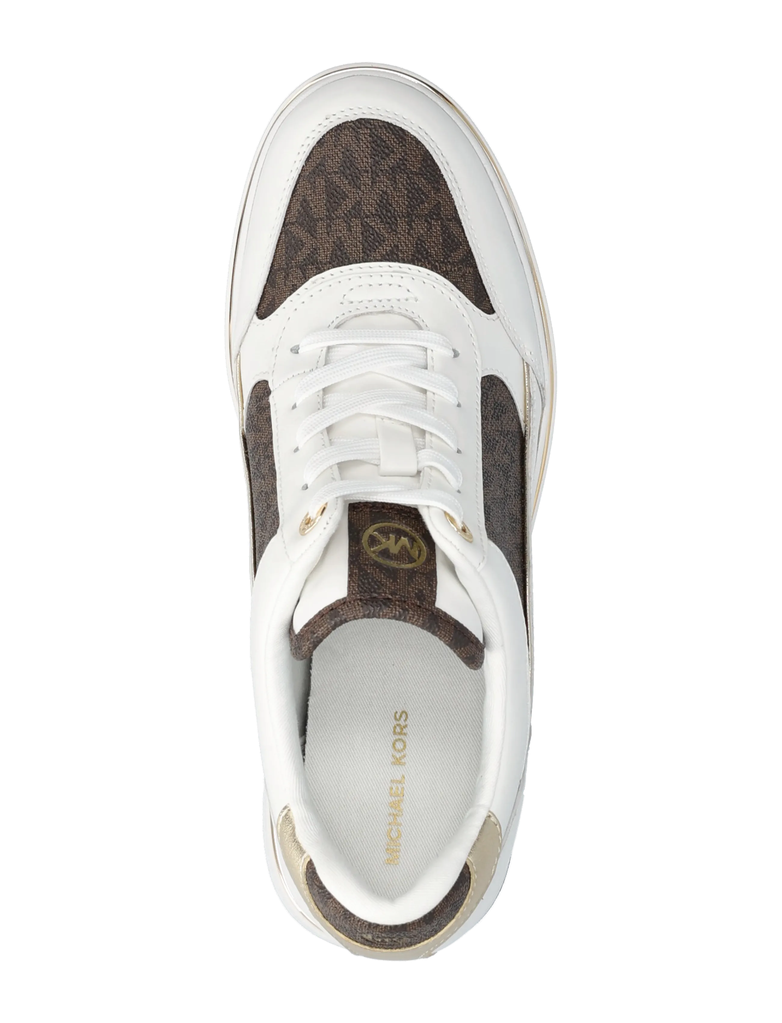 Michael Kors - EMMY WEDGE TRAINER - konfirmation - brown - 3