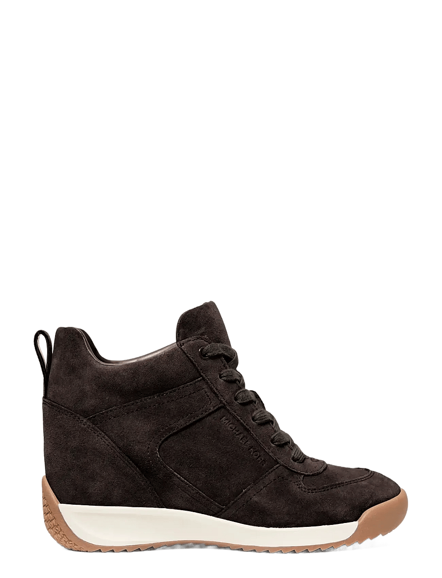 Michael Kors - NIKKO S WEDGE TRAINER - wedge-sneaker - chocolate - 0