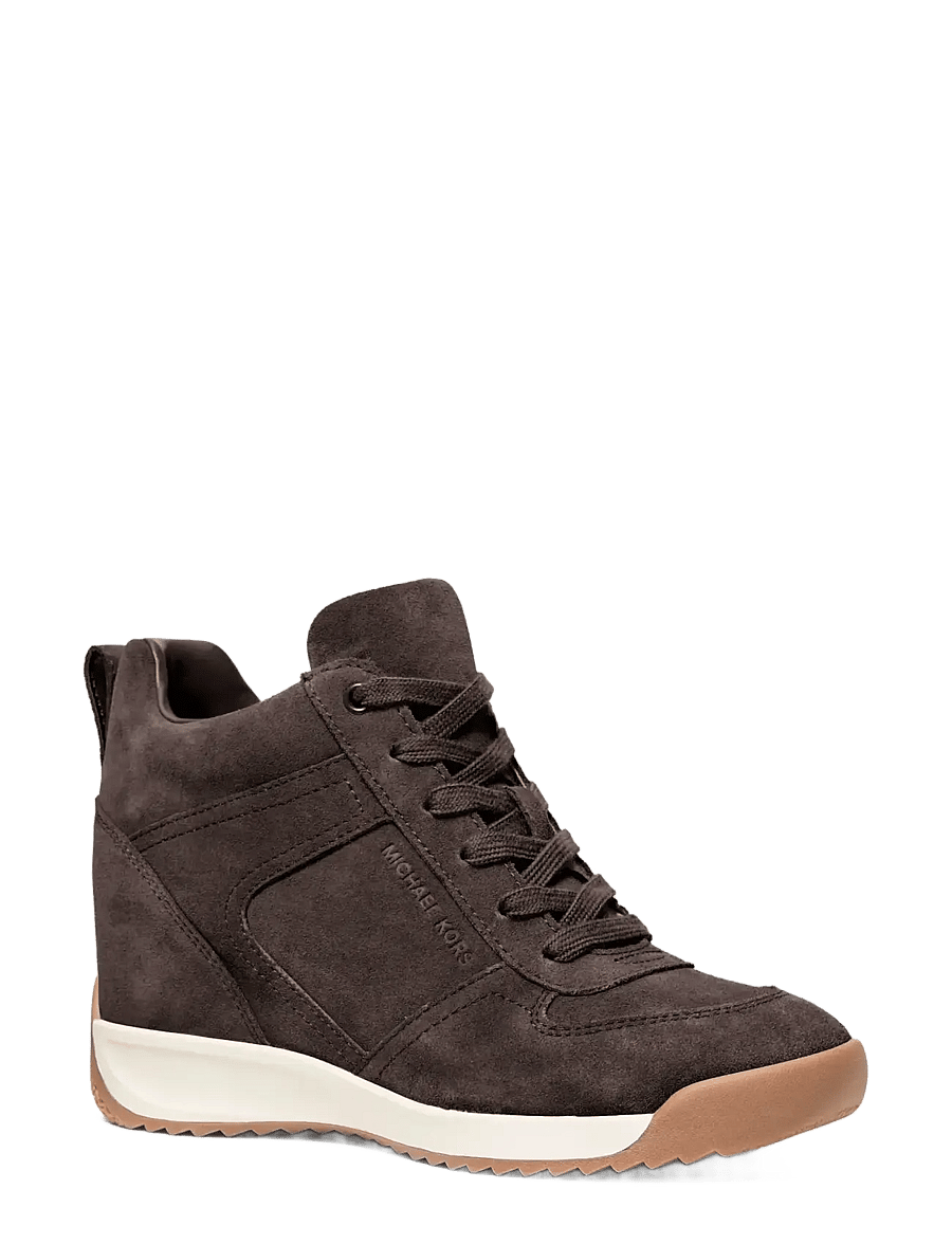 Michael Kors - NIKKO S WEDGE TRAINER - wedge-sneaker - chocolate - 1