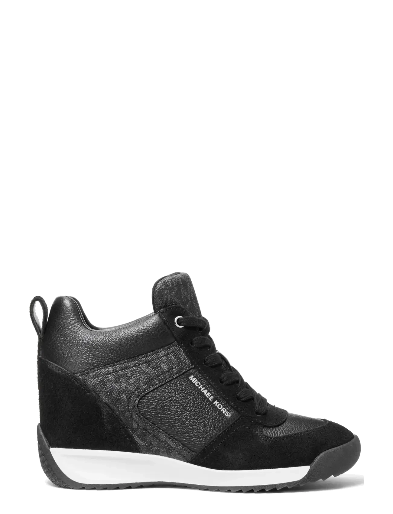 Michael Kors NIKKO S  WEDGE TRAINER - Tossud - BLACK / black