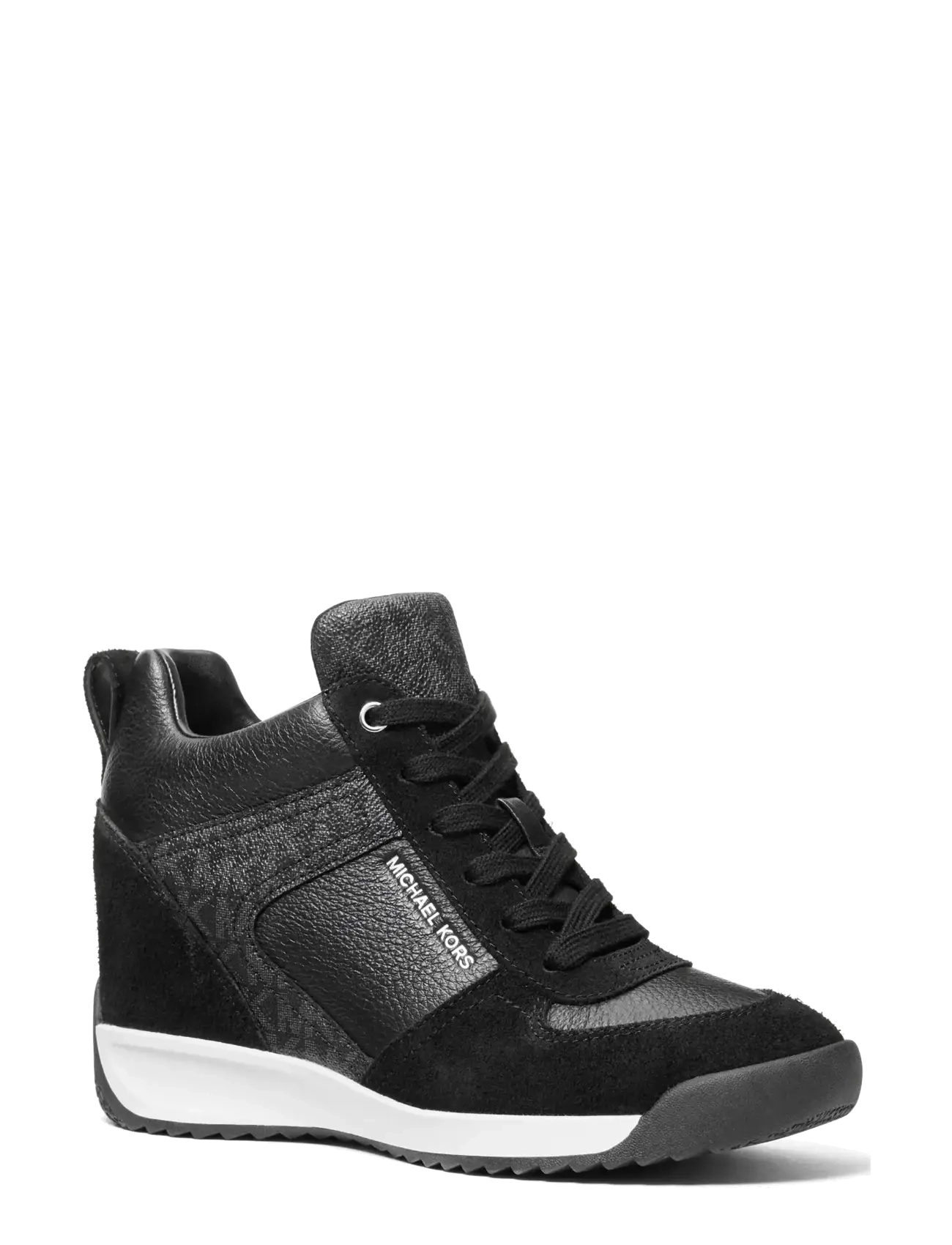 Michael Kors - NIKKO S  WEDGE TRAINER - black - 1