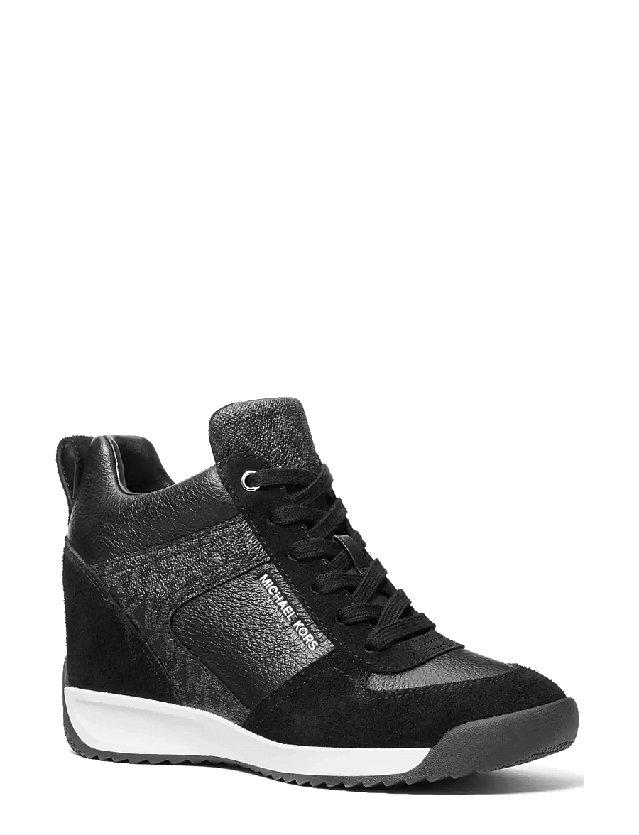 Michael Kors - NIKKO S WEDGE TRAINER - wedge-sneaker - black - 1
