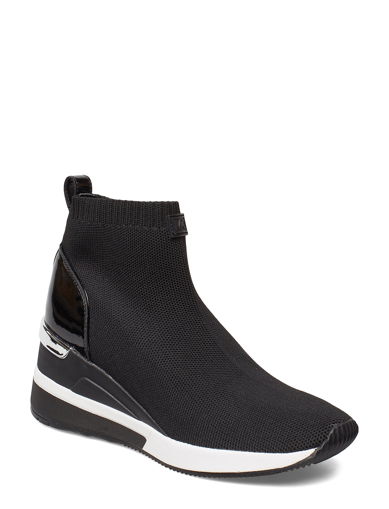 Michael Kors - SKYLER BOOTIE - sportiska stila apavi ar paaugstinātu potītes daļu - black - 0