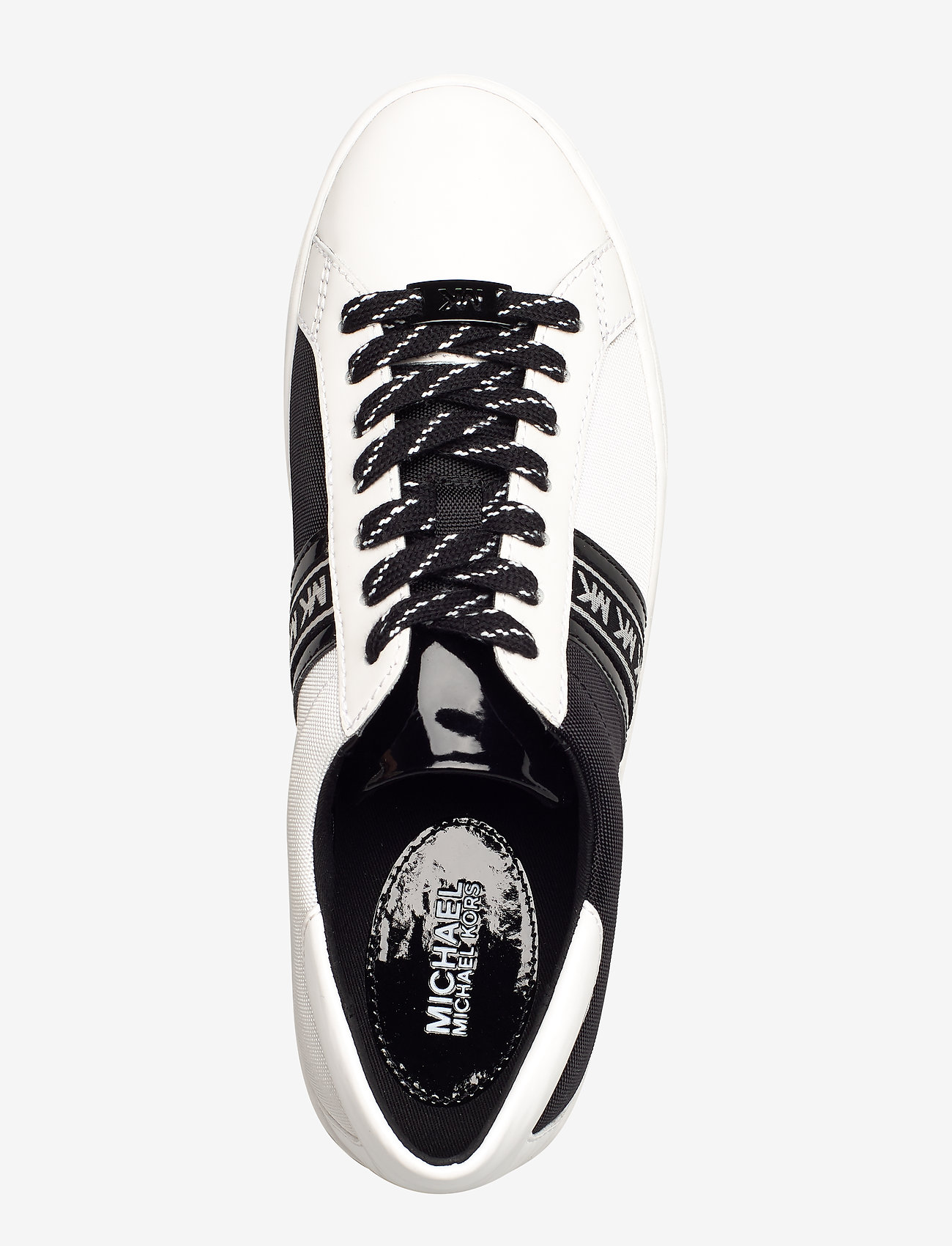 Michael Kors - KEATON STRIPE SNEAKER - opticwht/blk - 3