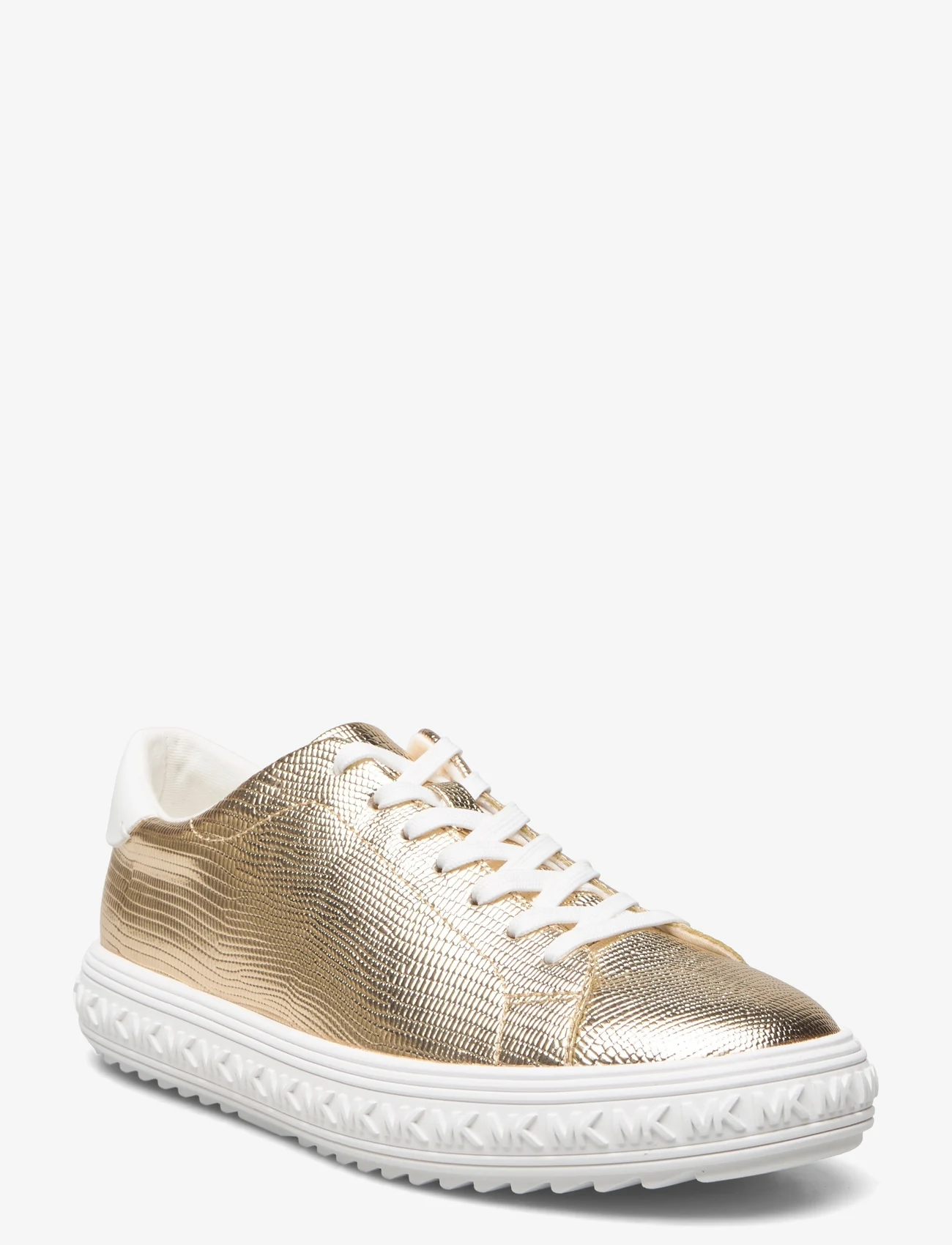 Michael Kors - GROVE LACE UP - lave sneakers - pale gold - 0