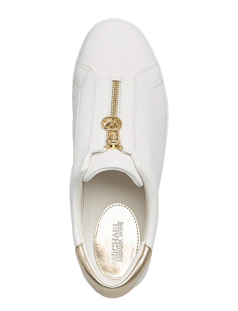 Michael Kors - KEATON ZIP SLIP ON - slip-on sneakers - pale gold - 3