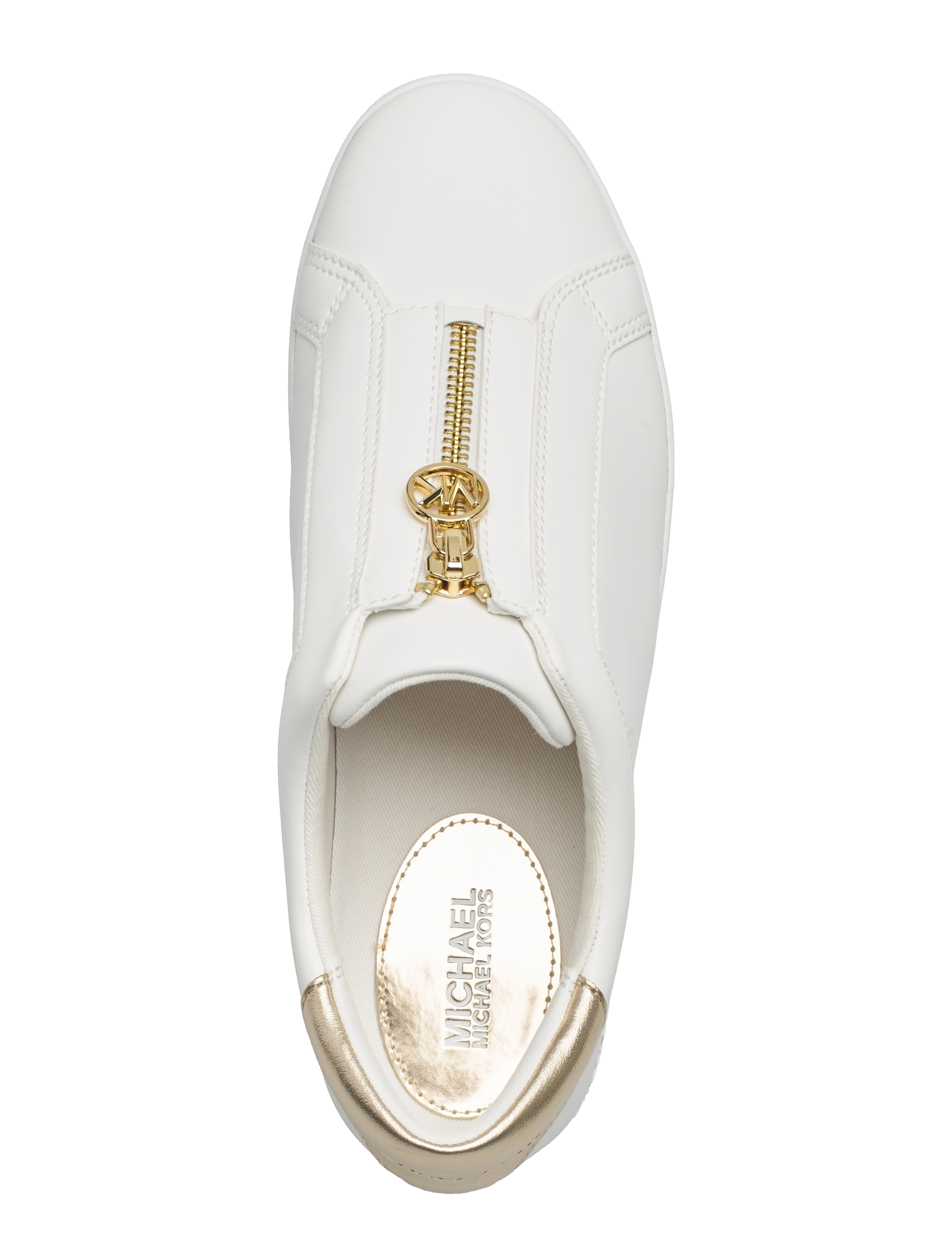 Michael Kors - KEATON ZIP SLIP ON - pale gold - 3