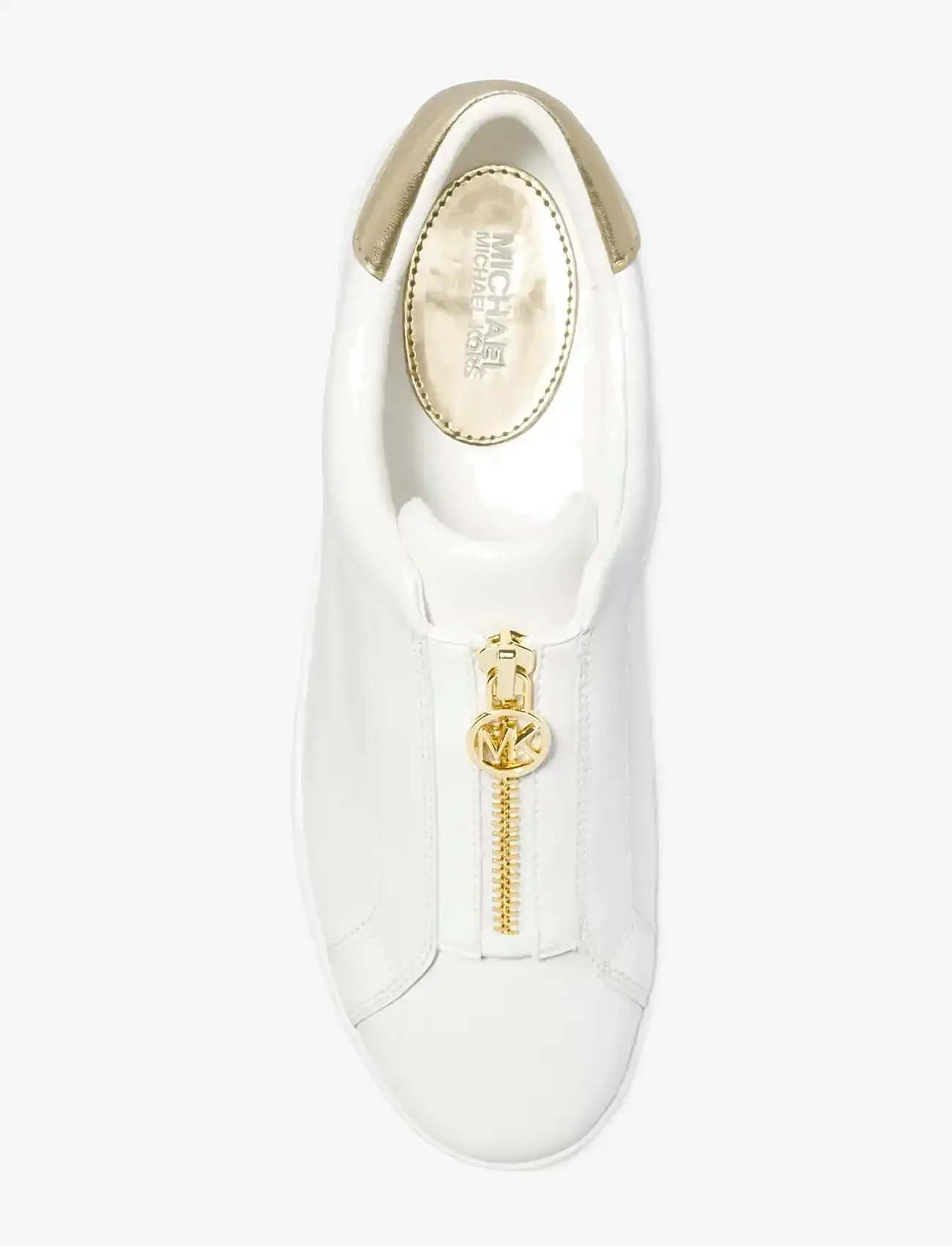 Michael Kors - KEATON ZIP SLIP ON - niedrige sneakers - pale gold - 3