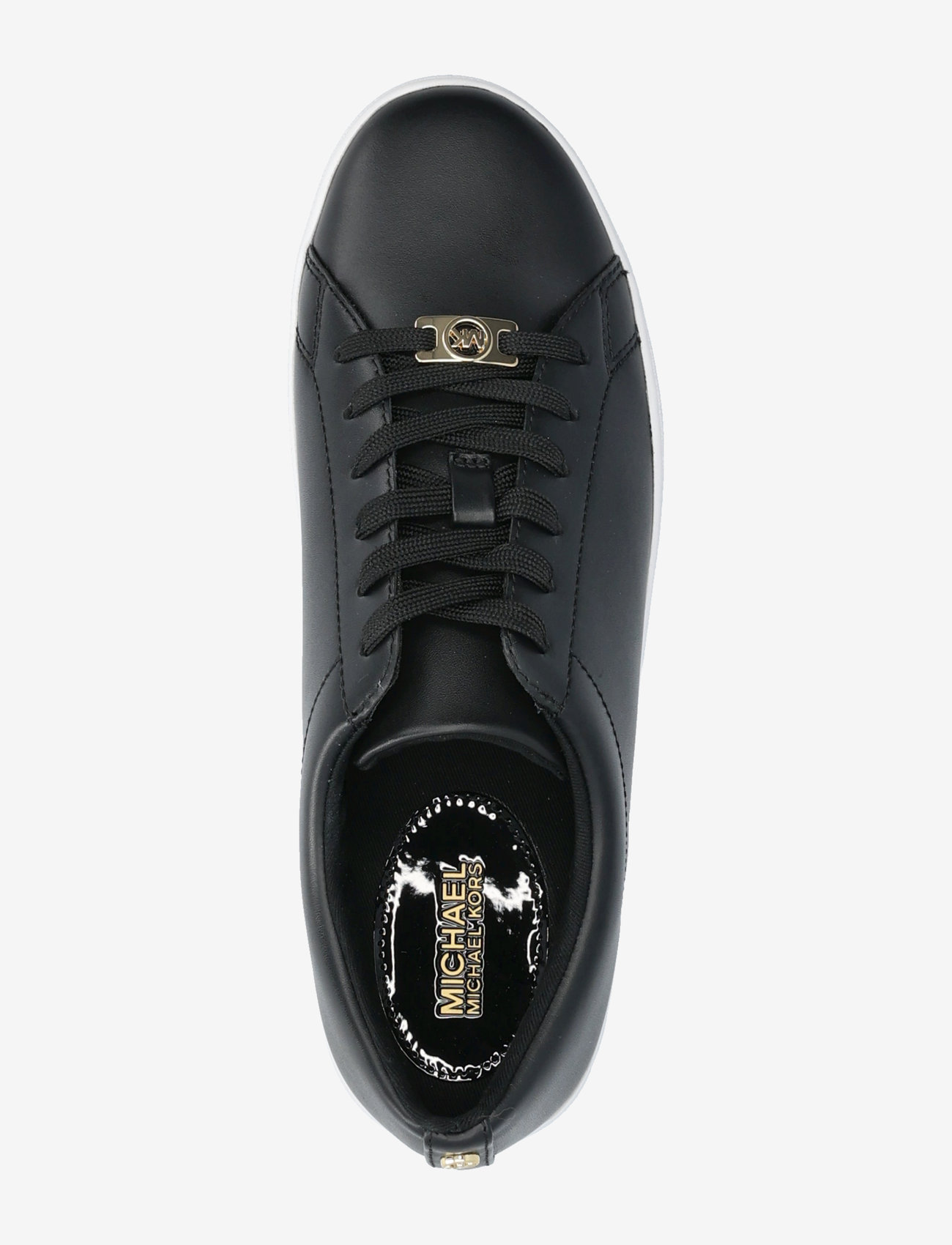 Michael Kors - KEATON LACE UP - låga sneakers - black - 3