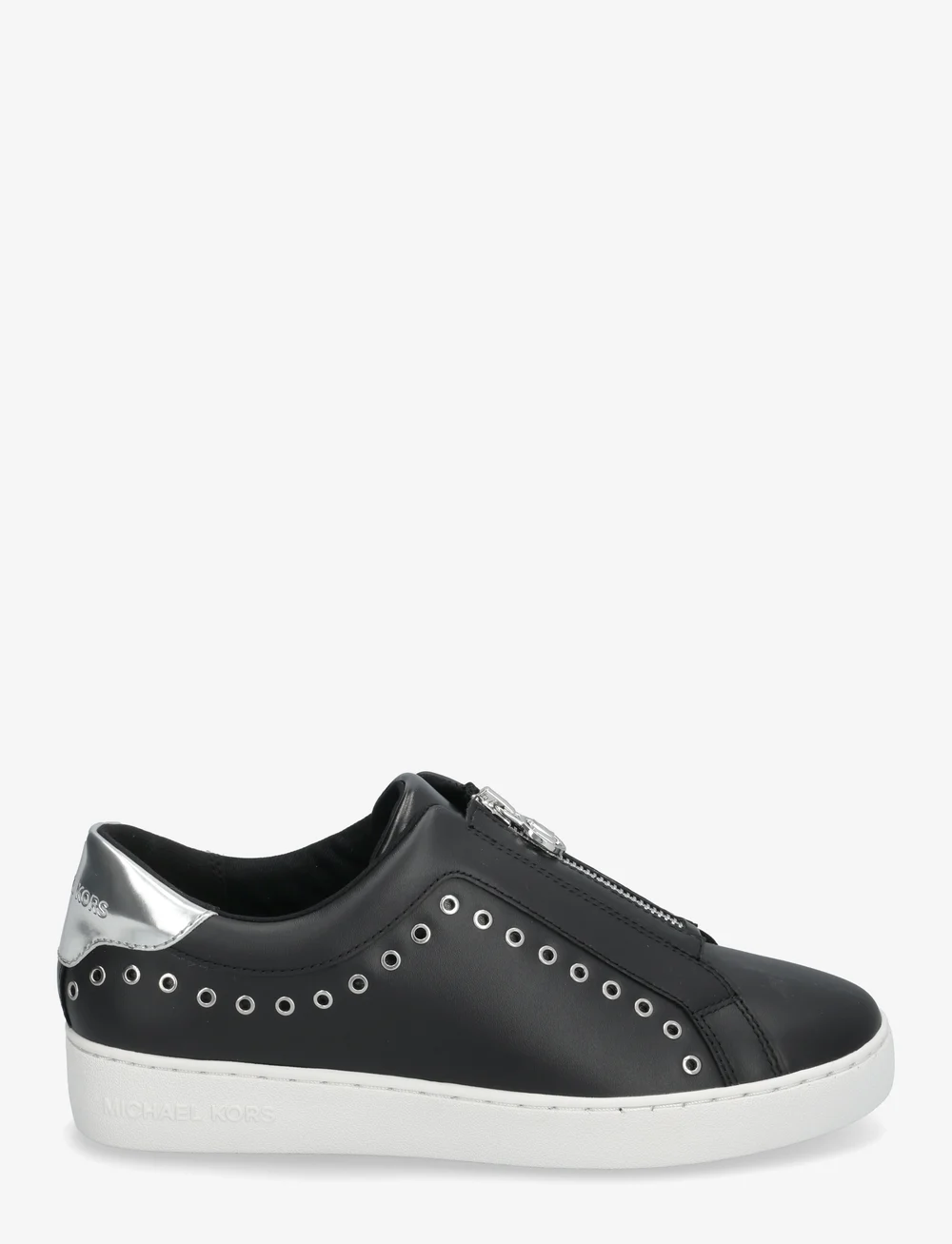 Michael Kors - KEATON ZIP SLIP ON - låga sneakers - black - 1